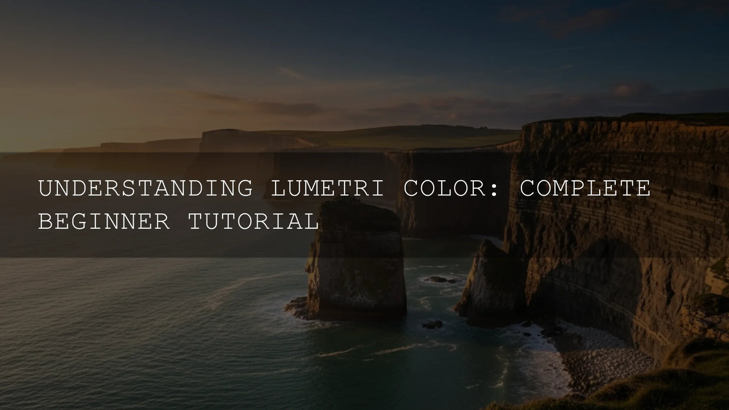 Unlocking Cinematic Magic: Your Ultimate Guide to Lumetri Color Mastery