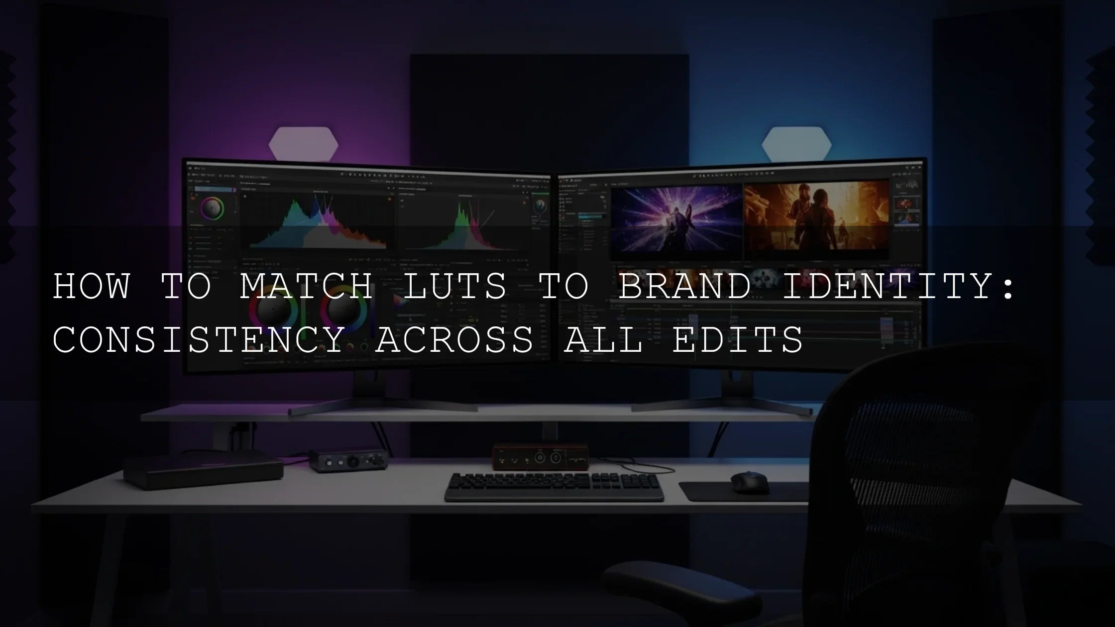 Mastering the Art of Brand Identity: How to Match LUTs for Unwavering Consistency in Your Edits