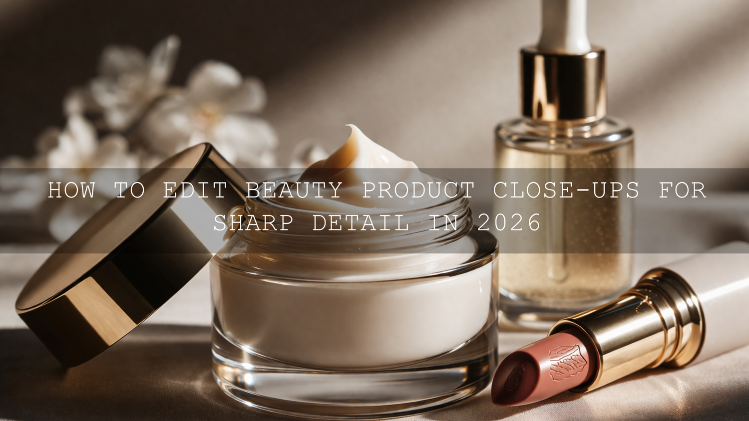 Mastering the Art of Sharp Beauty Product Close-Ups: A Comprehensive 2026 Guide