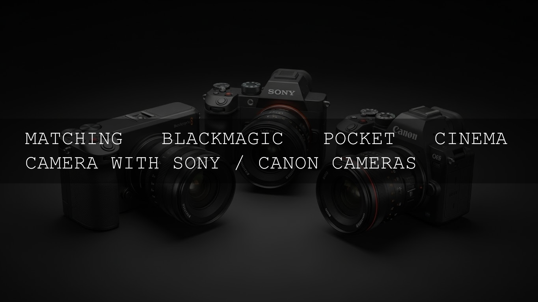 Mastering the Hybrid Workflow: Integrating Blackmagic Pocket Cinema Cameras with Sony and Canon in 2026 - AAA Presets