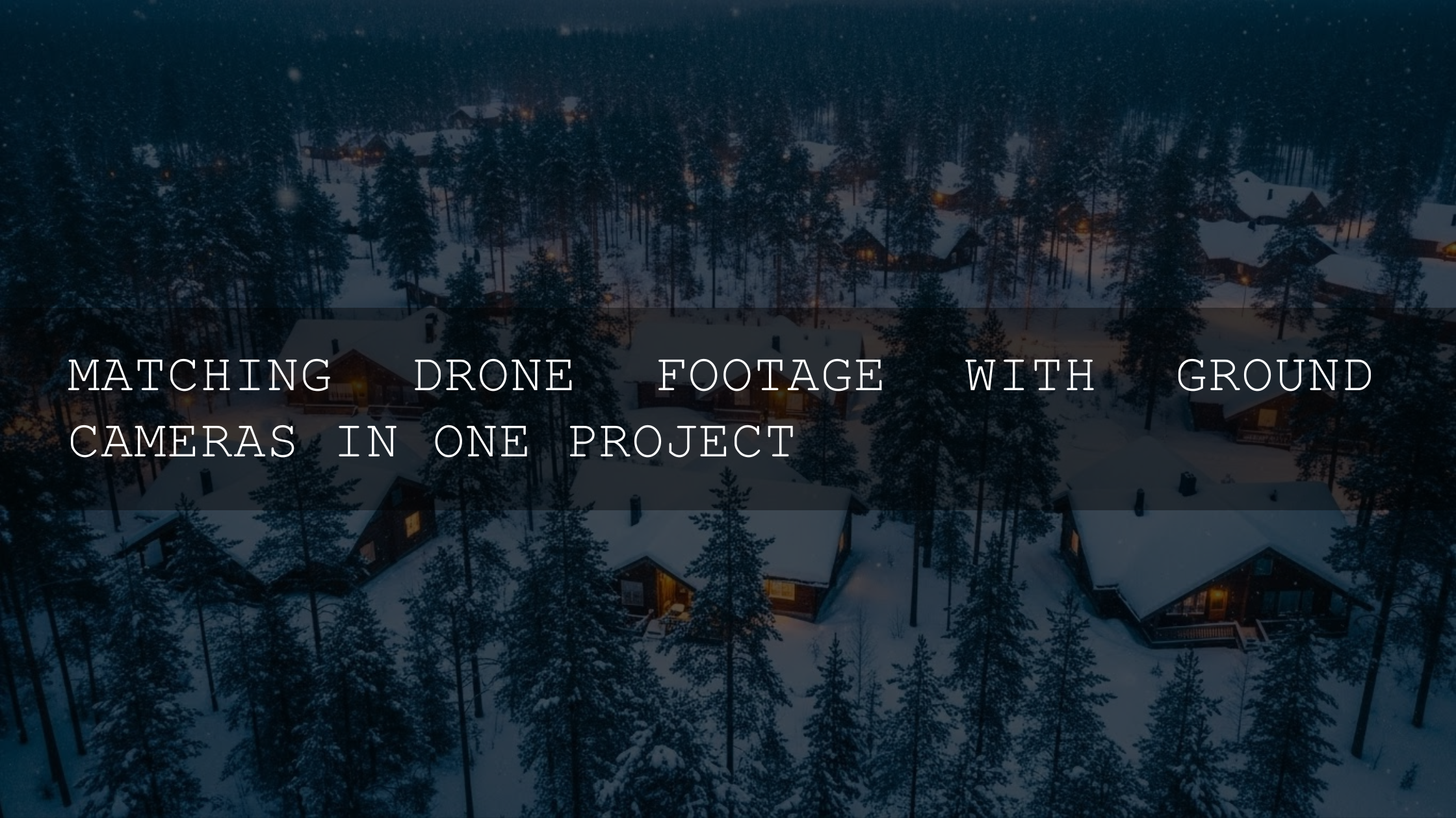 Mastering the Merge: Your Ultimate 2026 Guide to Seamless Drone and Ground Camera Integration for Unforgettable Visuals - AAA Presets