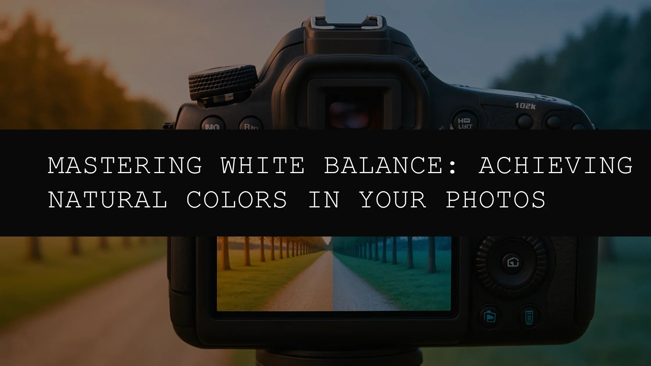 Mastering White Balance: Achieving Natural Colors in Your Photos