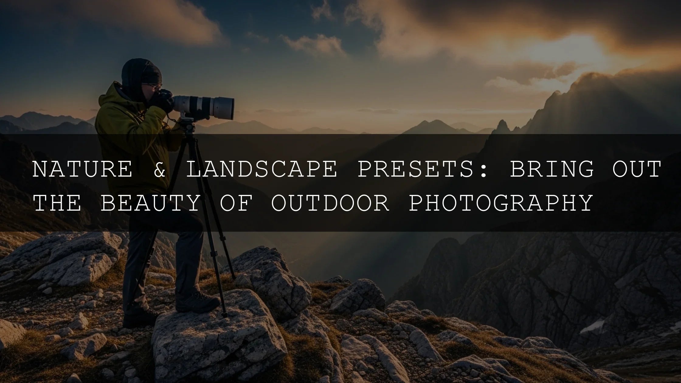 Nature & Landscape Presets: Bring Out the Beauty of Outdoor Photography - AAA Presets