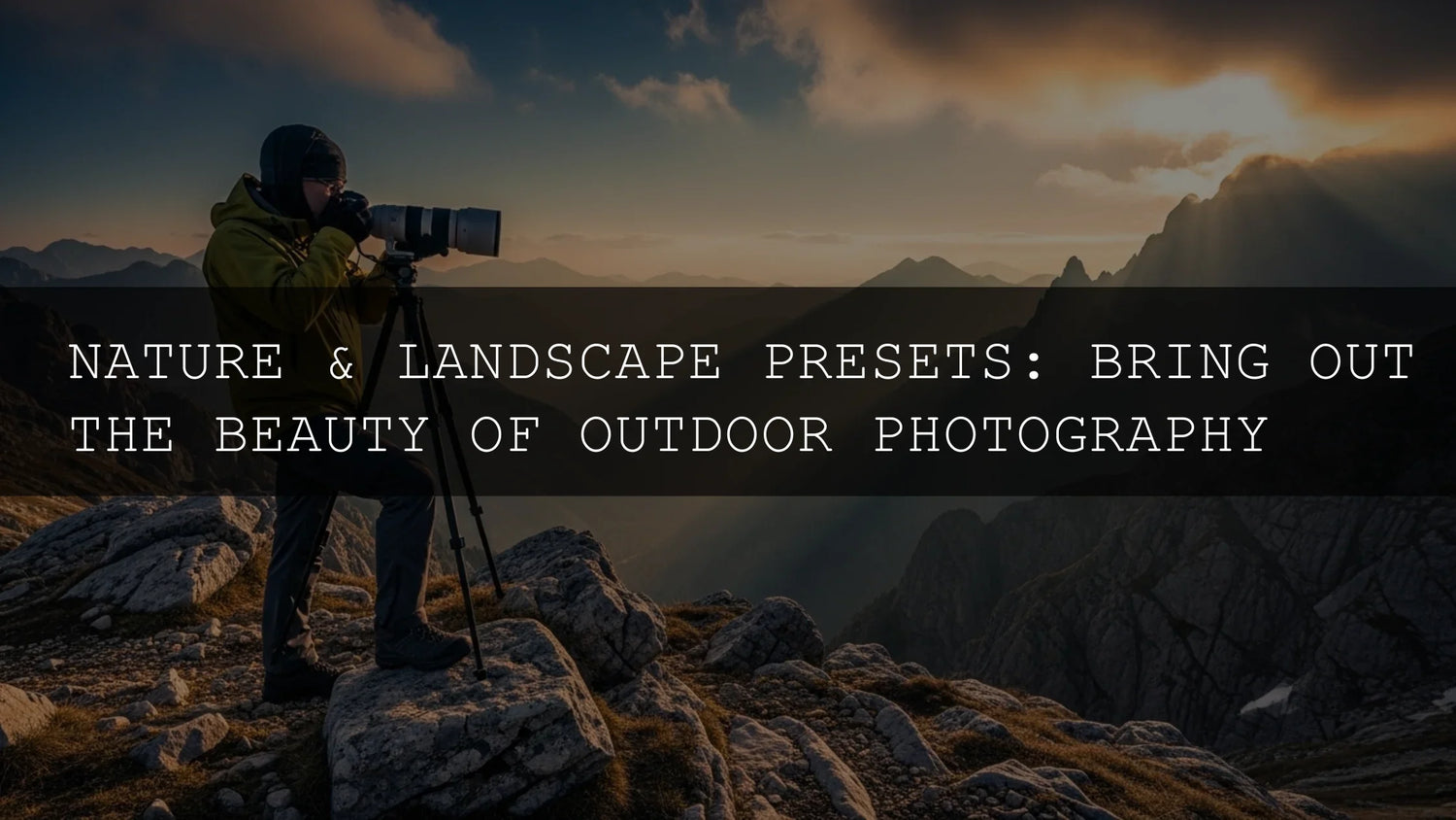 Nature & Landscape Presets: Bring Out the Beauty of Outdoor Photography