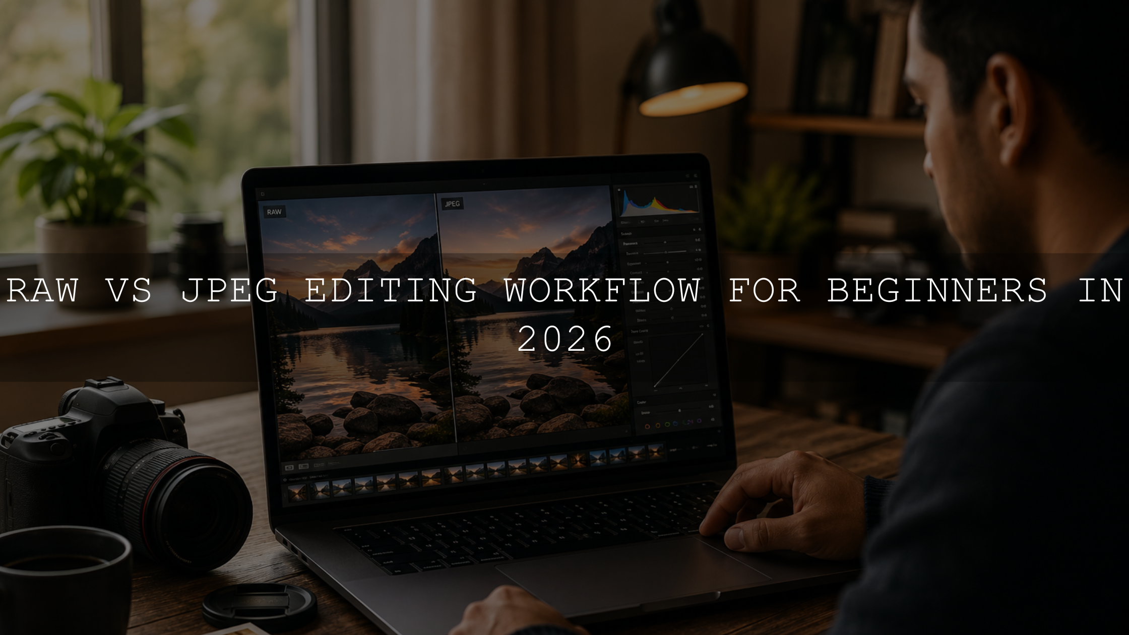RAW vs JPEG Editing Workflow: The Ultimate Guide for Beginners in 2026