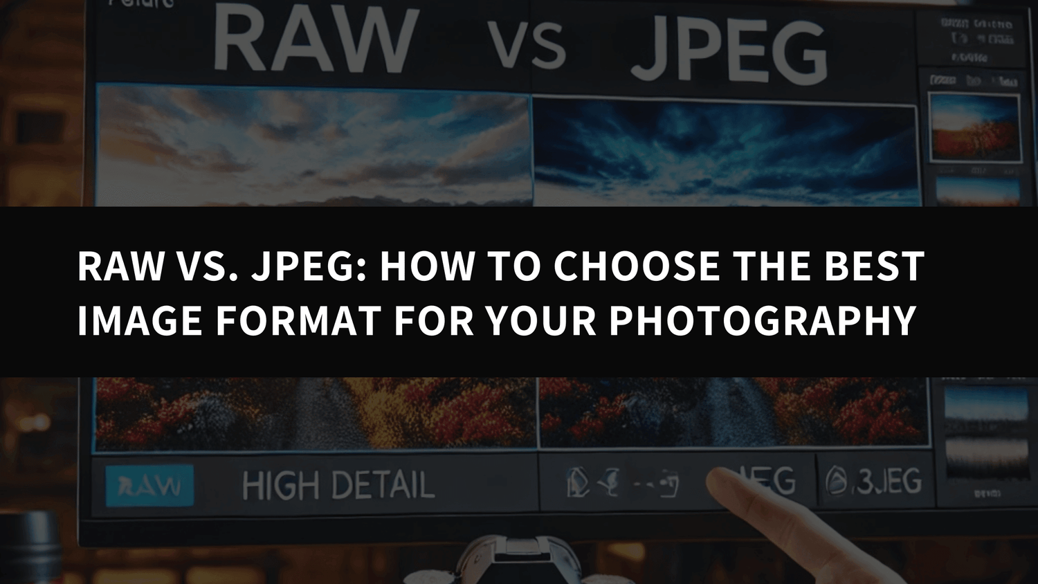 RAW vs. JPEG: How to Choose the Best Image Format for Your Photography