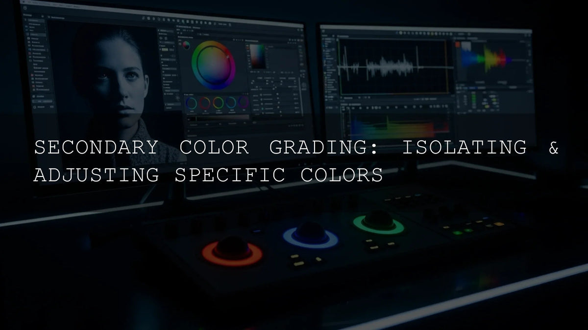 Secondary Color Grading: The Secret Weapon for Injecting Life and ...