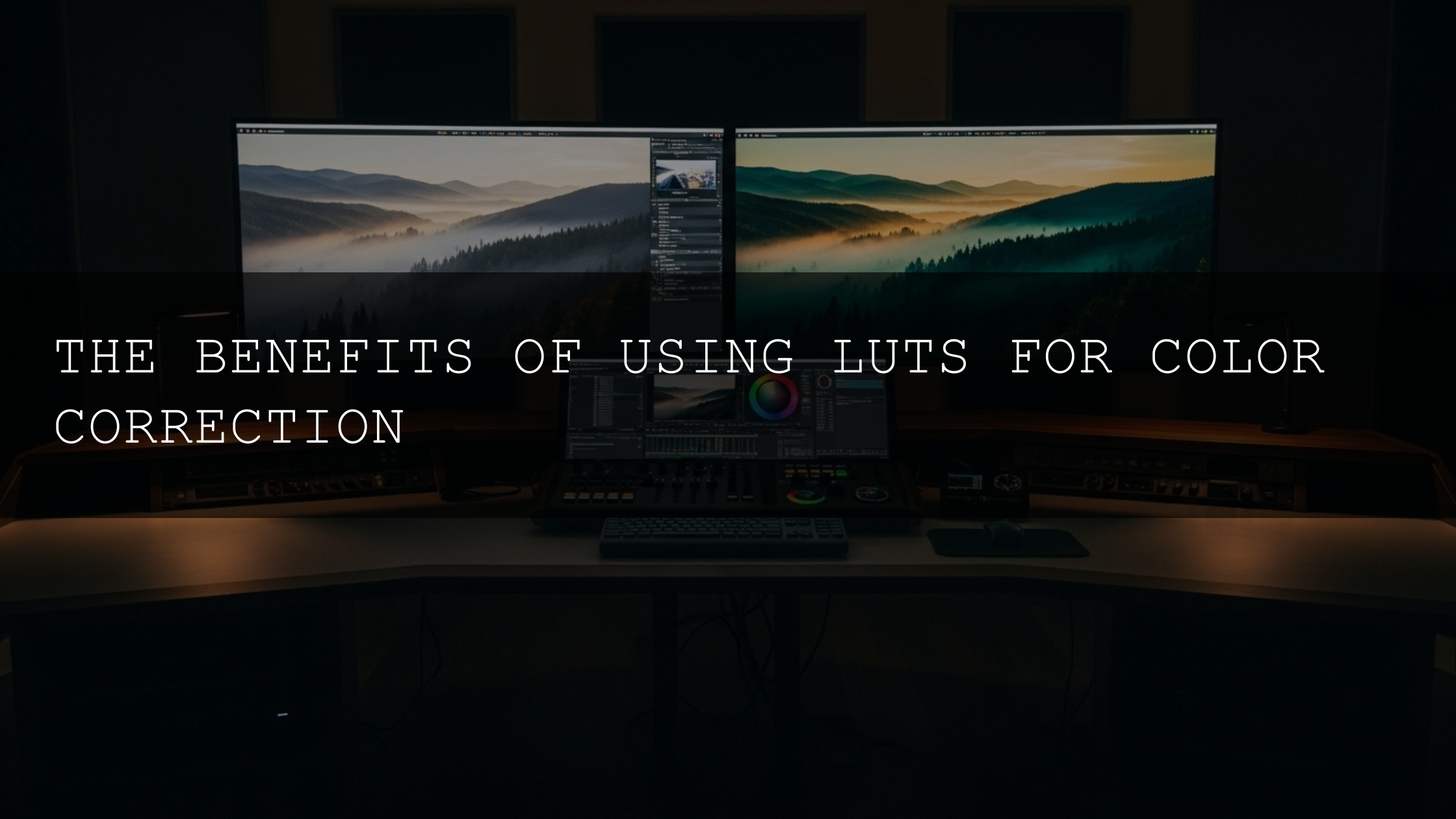 The Benefits of Using LUTs for Color Correction - AAA Presets