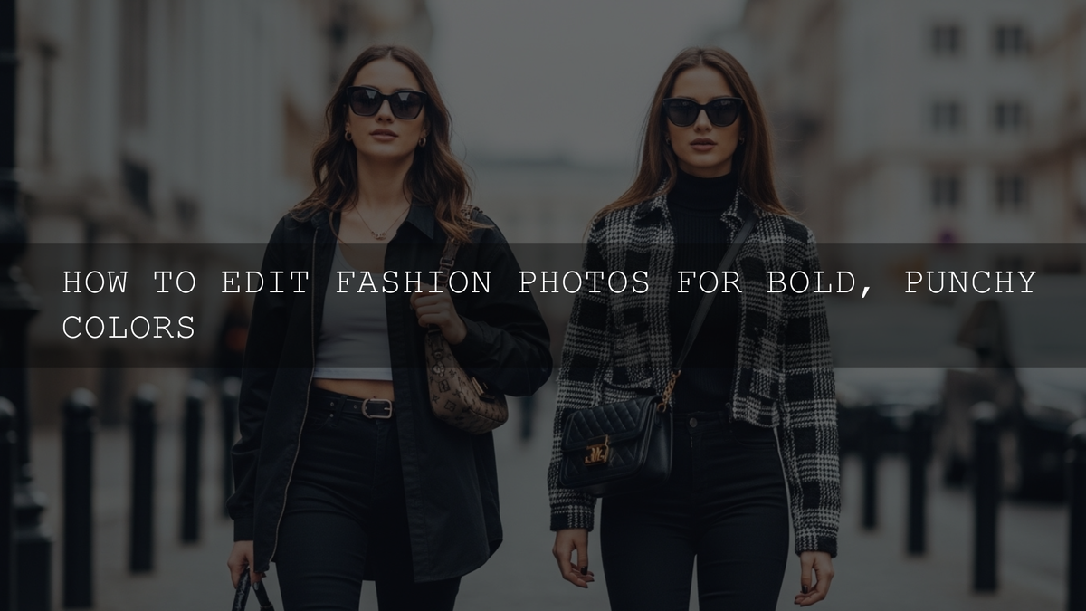 Unleash Bold Color Editing for 2026 Fashion Photography