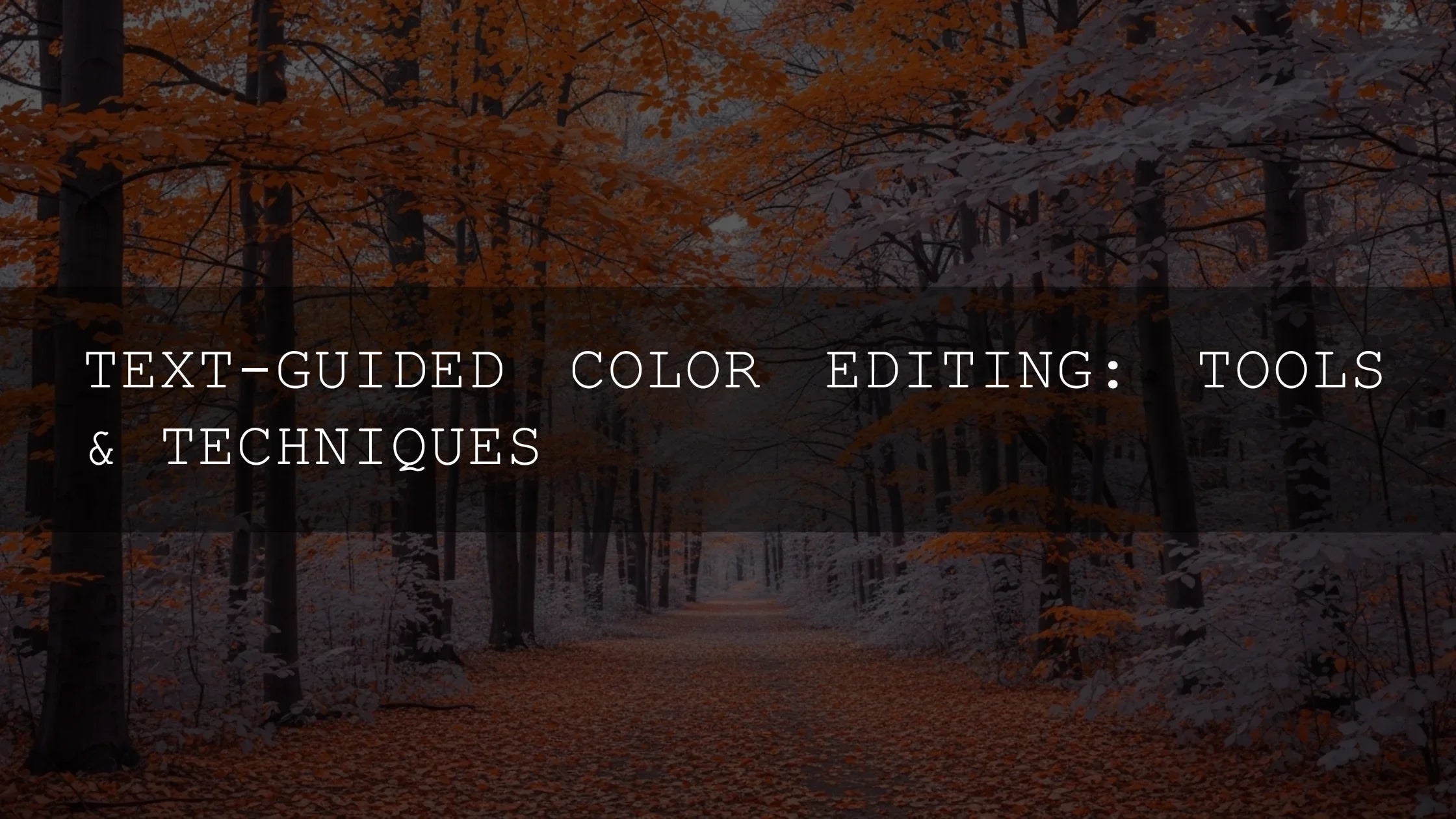 Unleash Your Inner Artist: Text-Guided Color Editing with Diffusion Models - AAA Presets