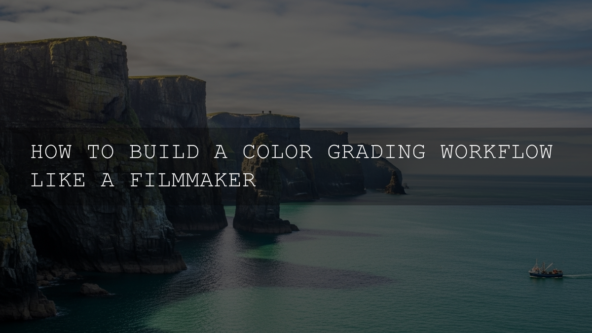 Unlock Cinematic Brilliance: Filmmaker Color Grading Workflow 2025