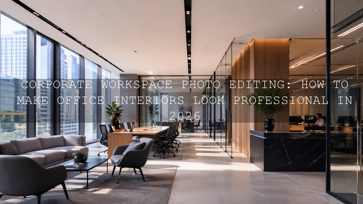 Master Office & Workspace Photo Editing for Corporate Clients 2026