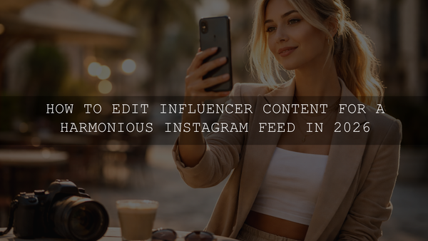 Ultimate Guide to Editing Influencer Content for a Stunning Instagram ...