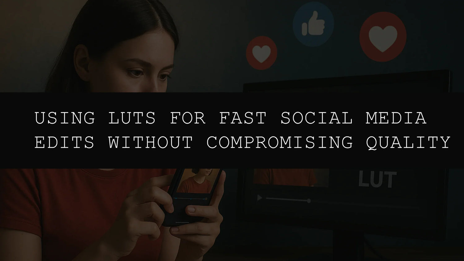 Using LUTs for Fast Social Media Edits Without Compromising Quality
