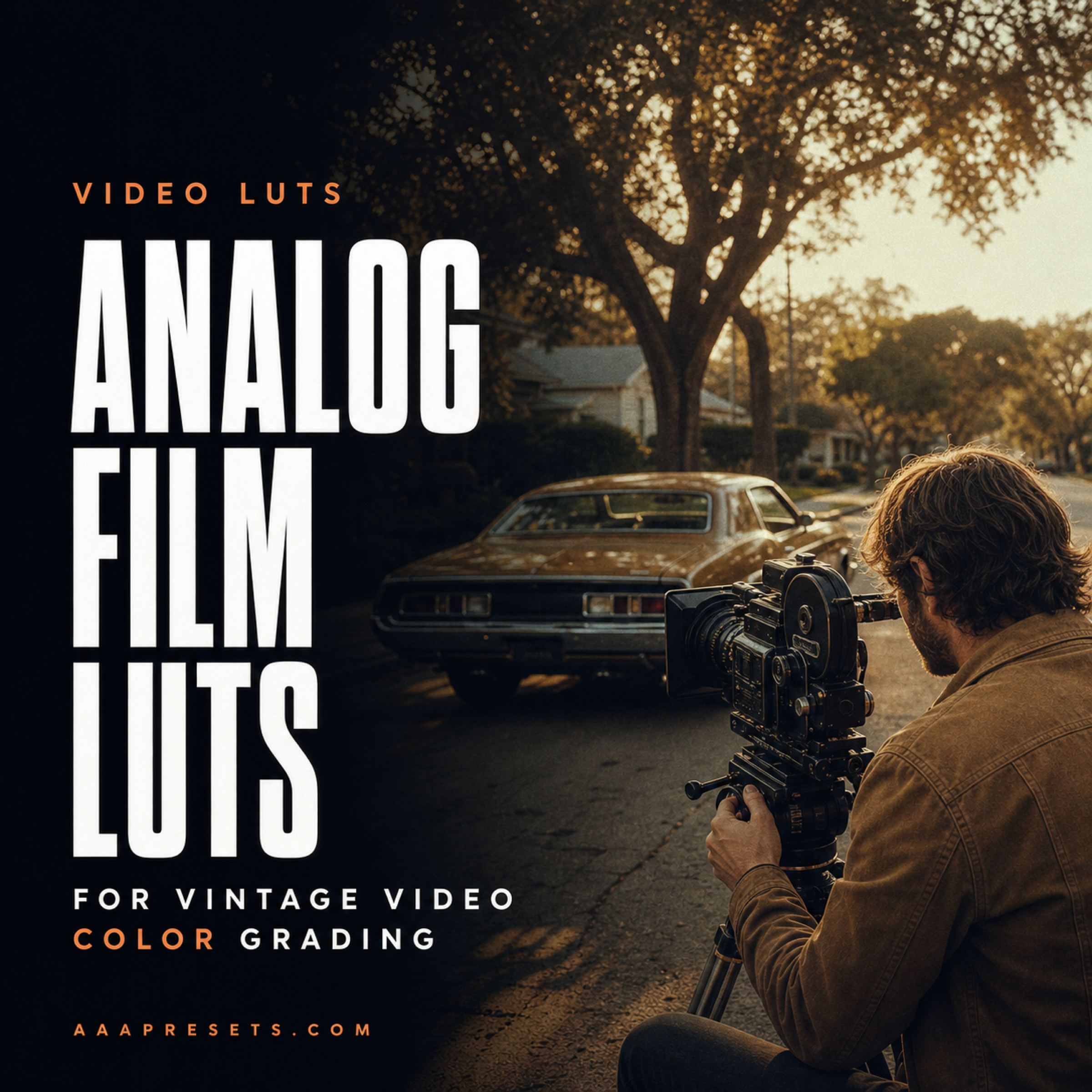Analog Film LUTs for Vintage Video Color Grading