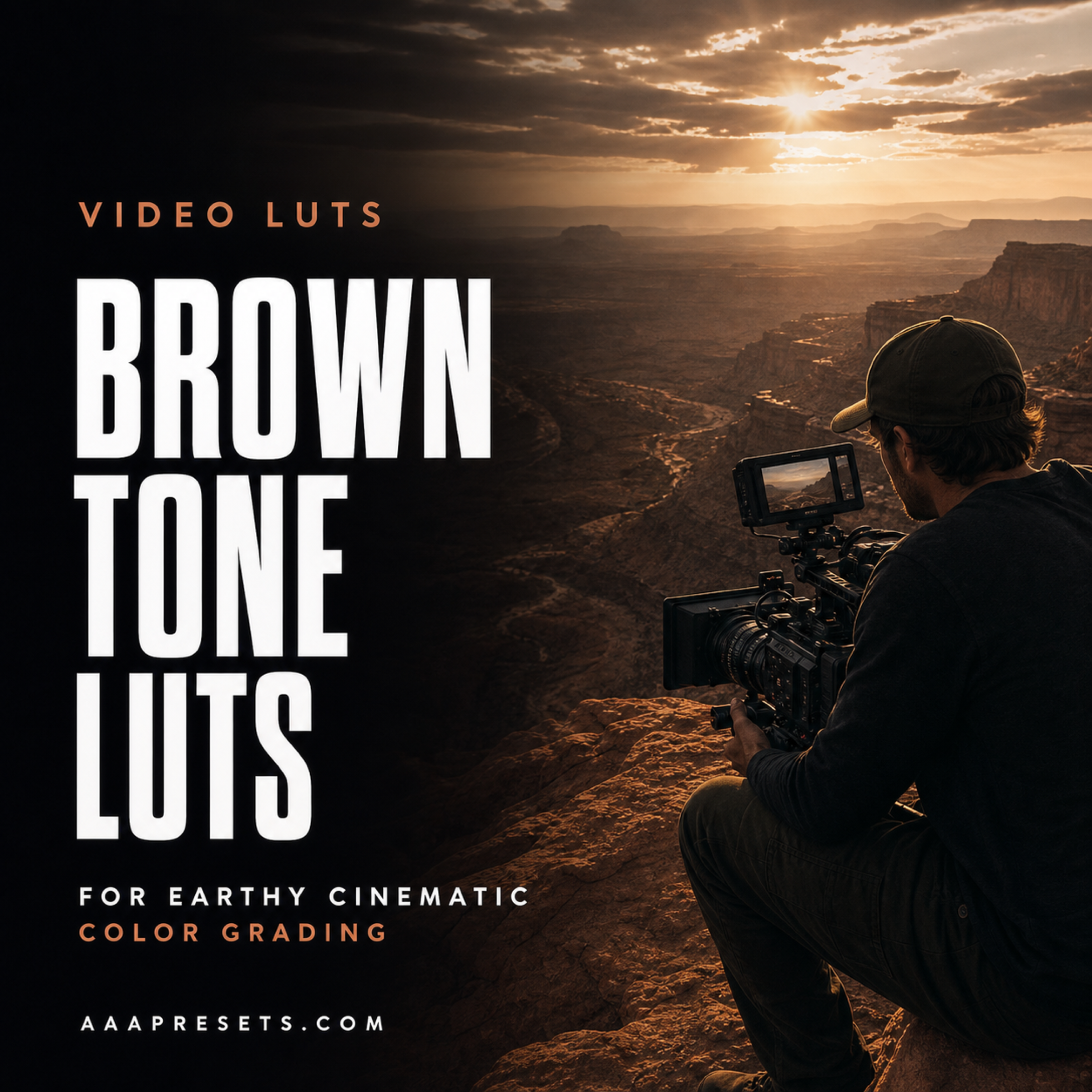Brown Tone LUTs for Earthy Cinematic Color Grading