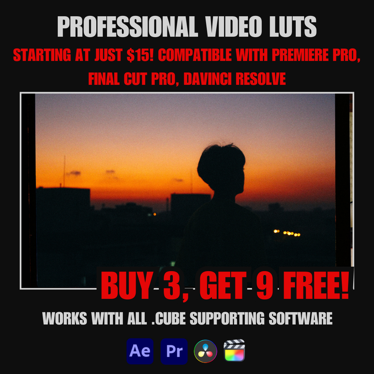 Cinematic LUTs Pack For Premiere Pro, DaVinci & Final Cut Pro and More - aaapresets