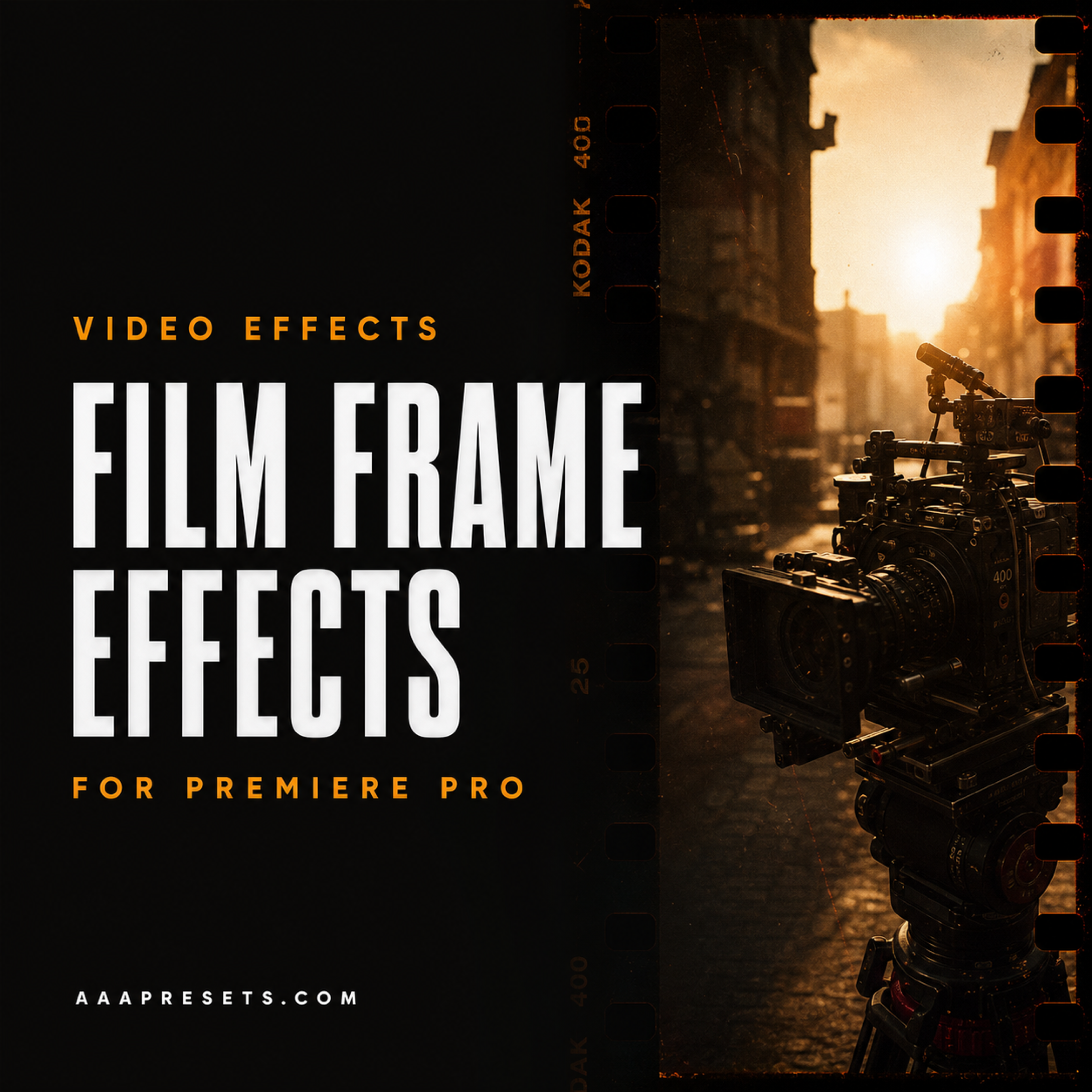 Film Frame Effects for Premiere Pro