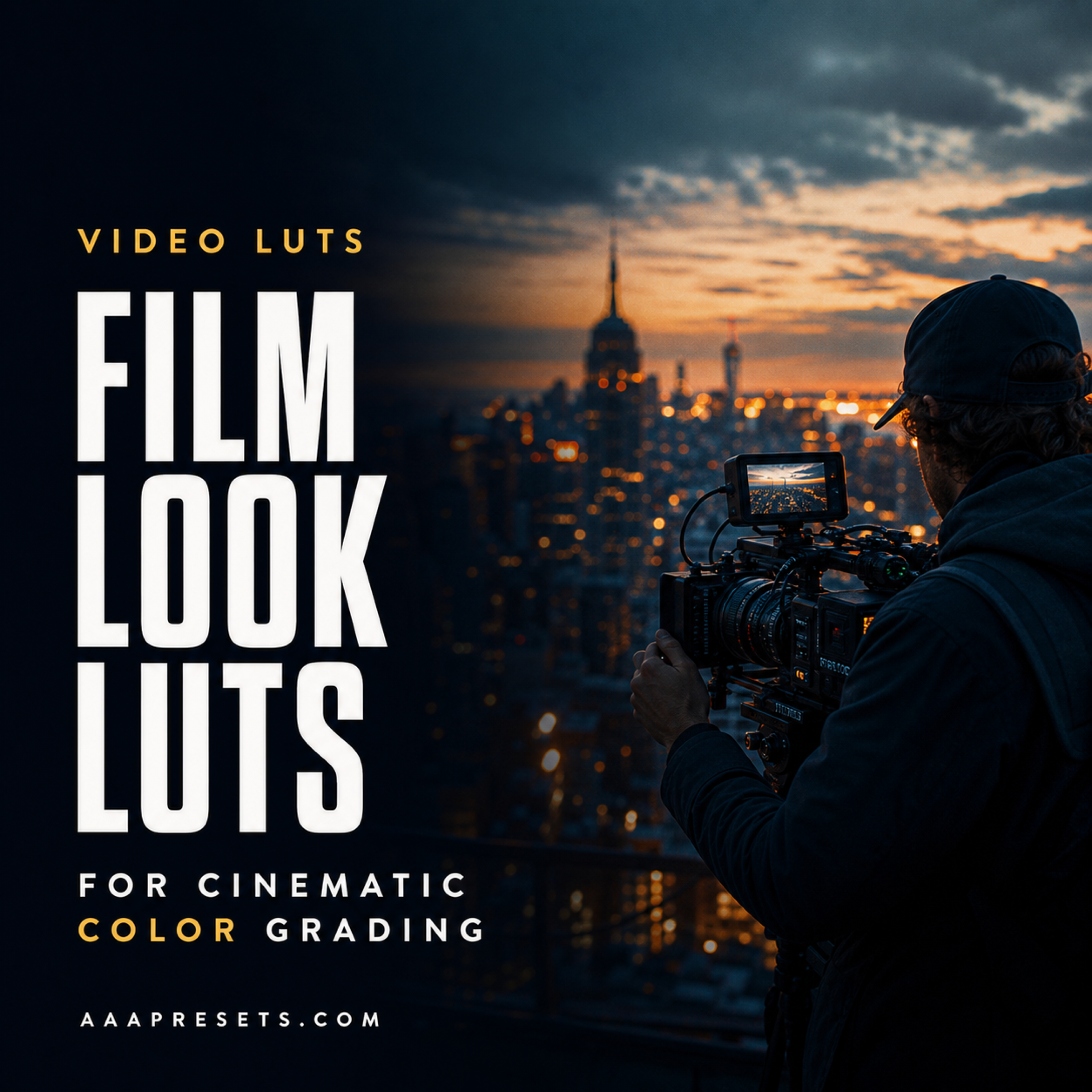 Film Look LUTs for Cinematic Color Grading