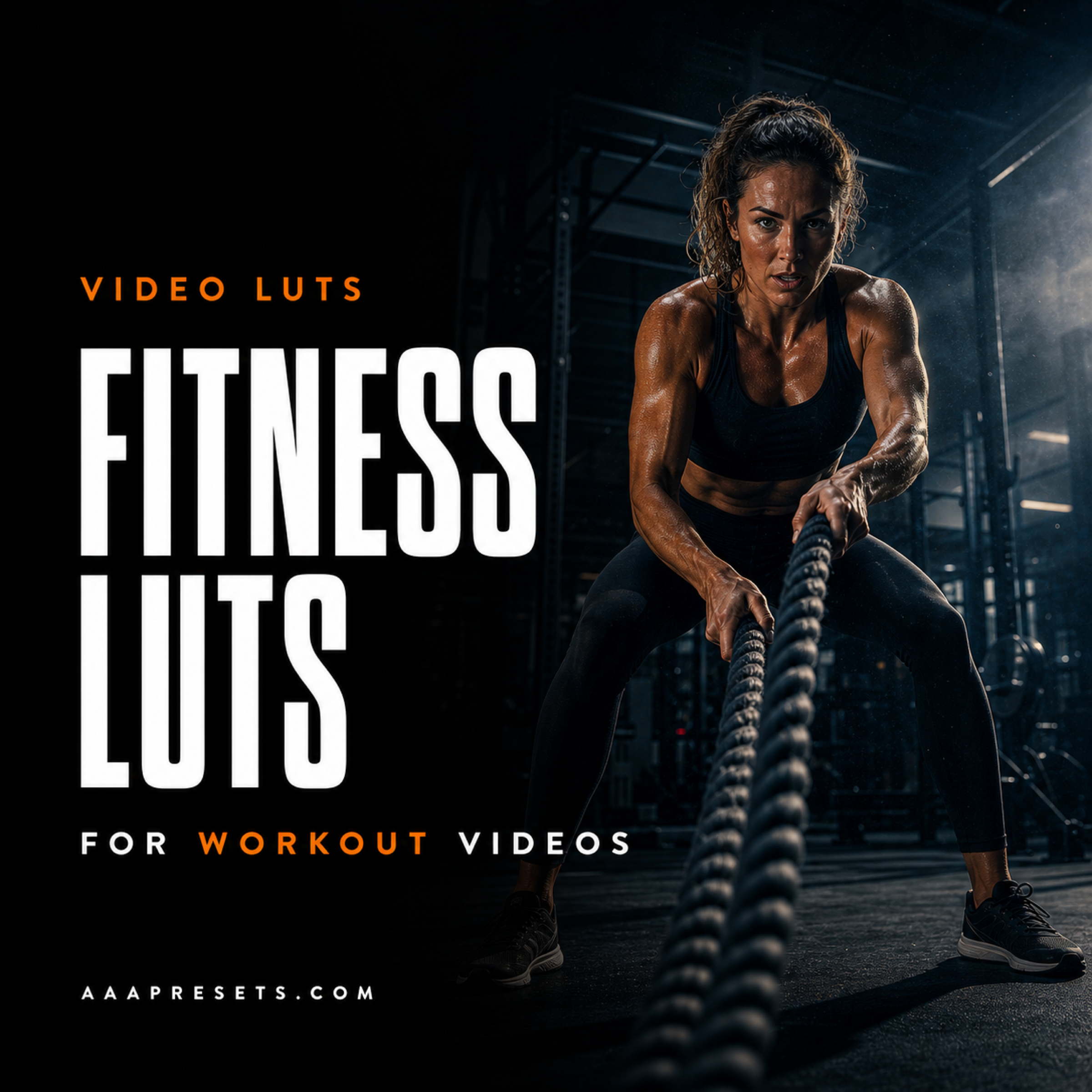 Fitness LUTs for Cinematic Workout Videos