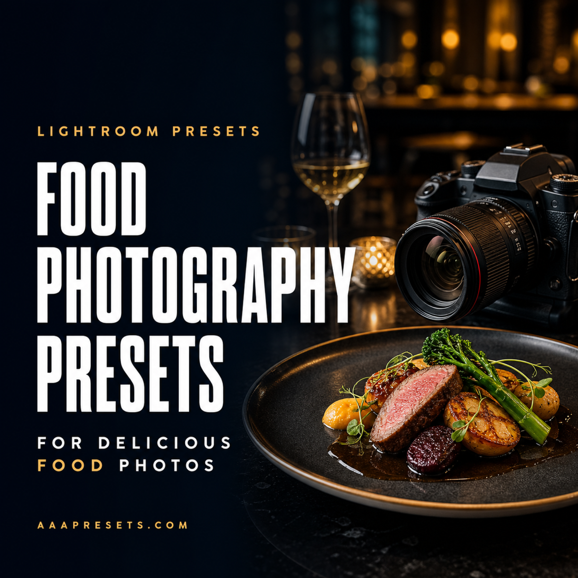 Food Photography Lightroom Presets - AAA Presets