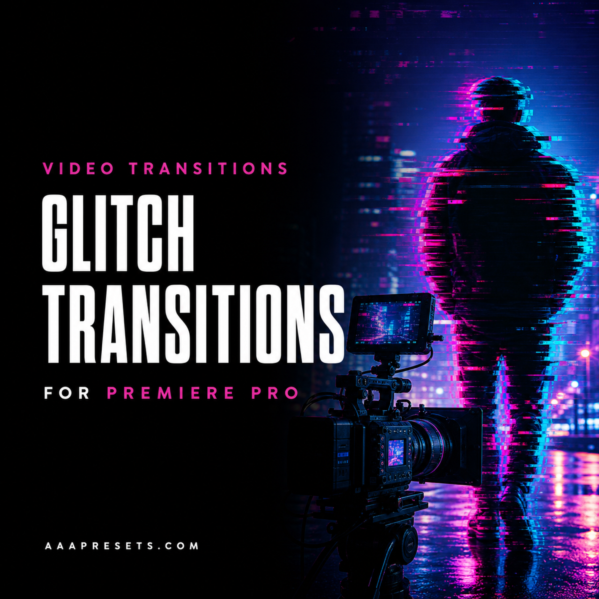 Glitch Transitions for Premiere Pro