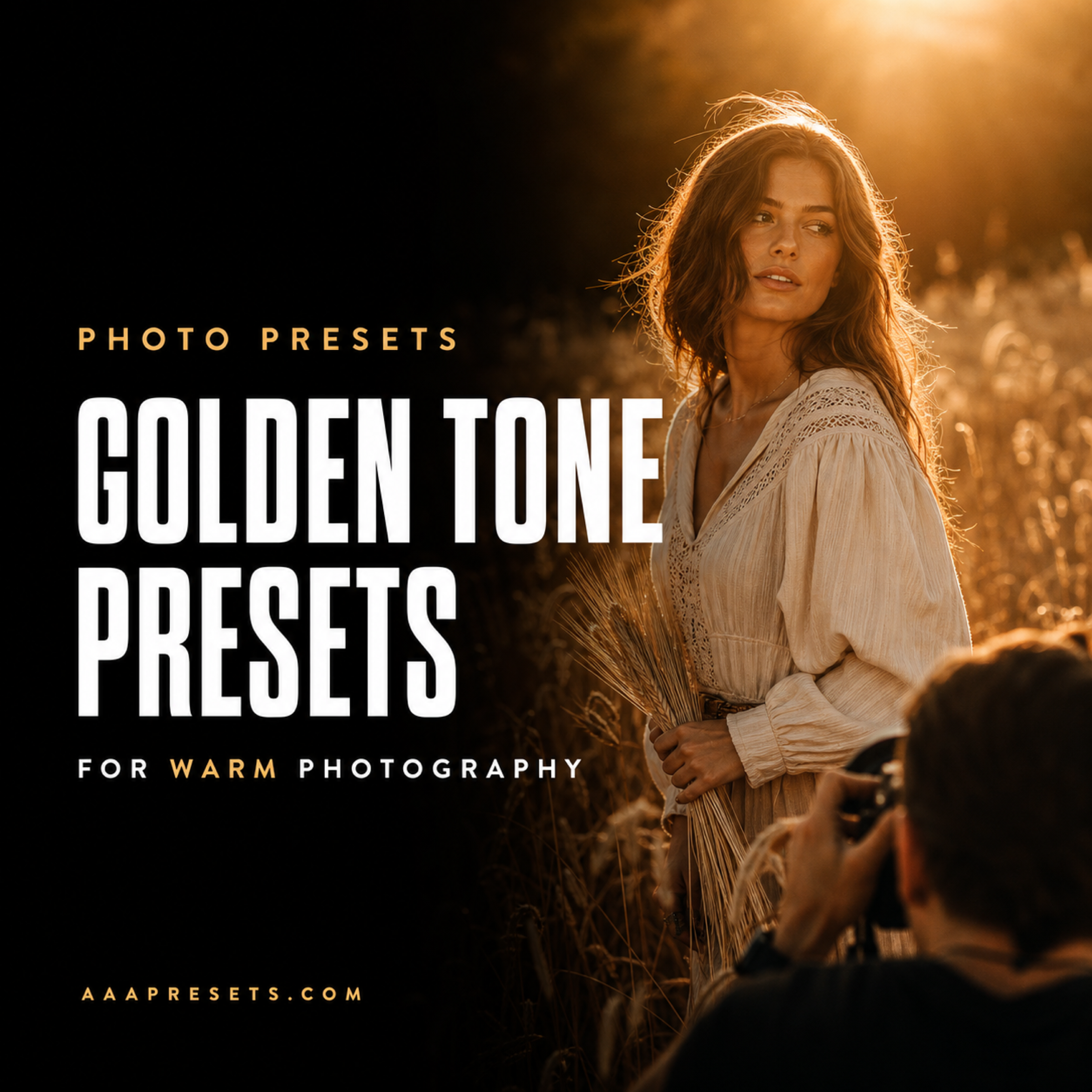 Golden Tone Lightroom Presets for Warm Photography