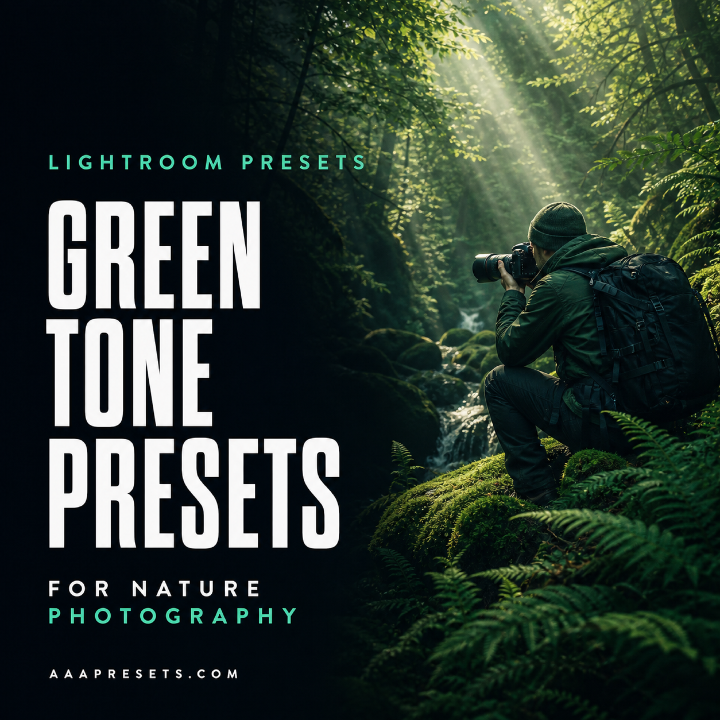 Green Tone Lightroom Presets for Nature Photography