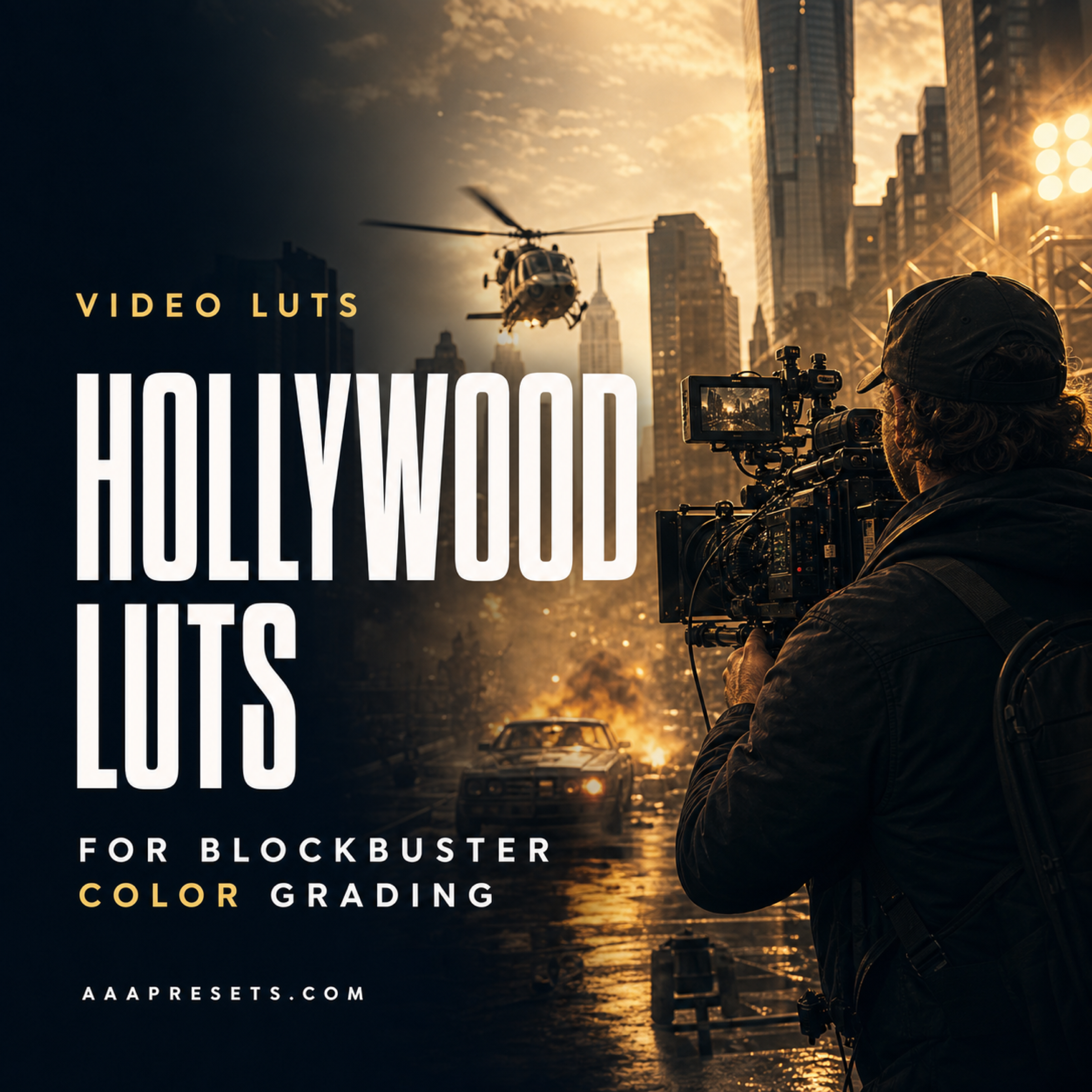 Hollywood LUTs for Blockbuster Color Grading