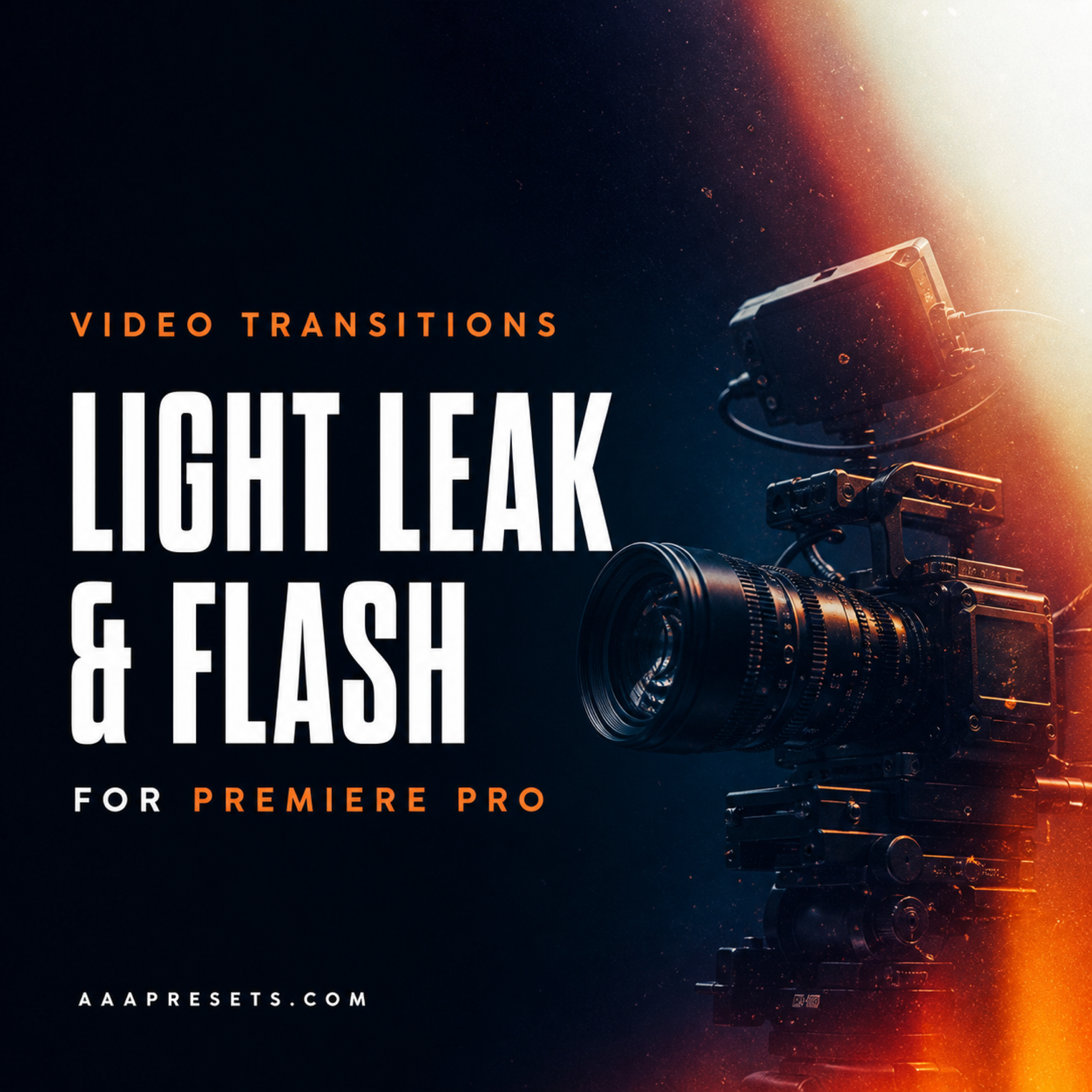 Light Leak & Flash Transitions for Premiere Pro