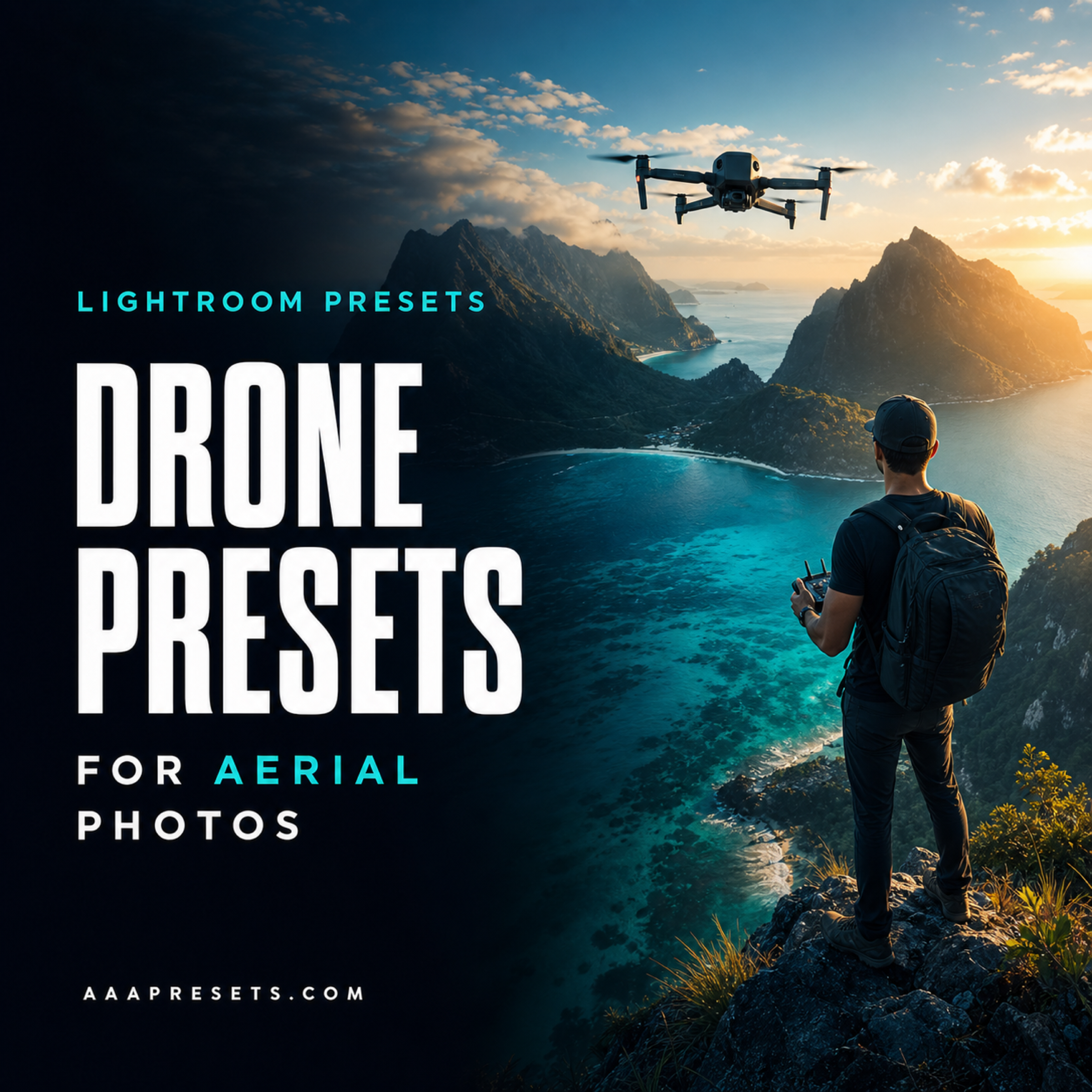 Lightroom Presets for Aerial & Drone Photography - AAA Presets