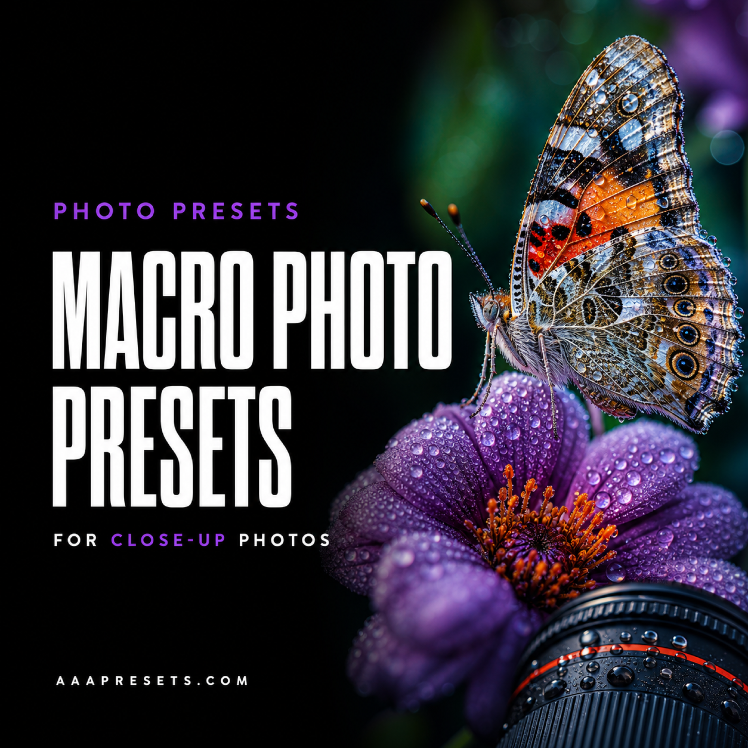 Macro Photography Lightroom Presets for Close-Up Photos