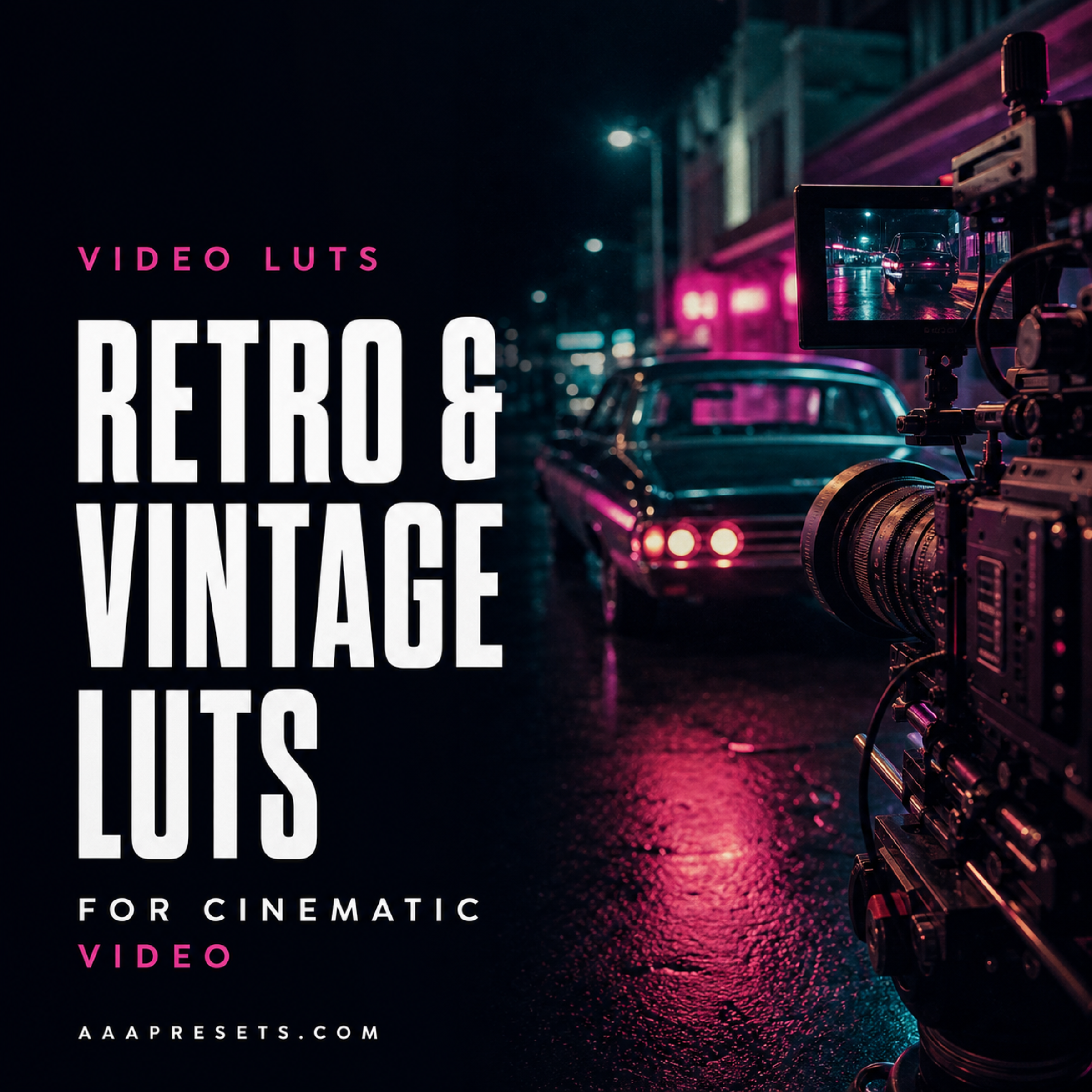 Retro and Vintage LUTs - AAA Presets