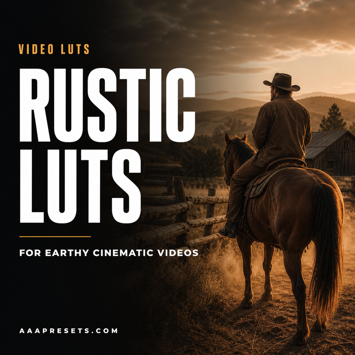 Rustic LUTs for Earthy Cinematic Videos