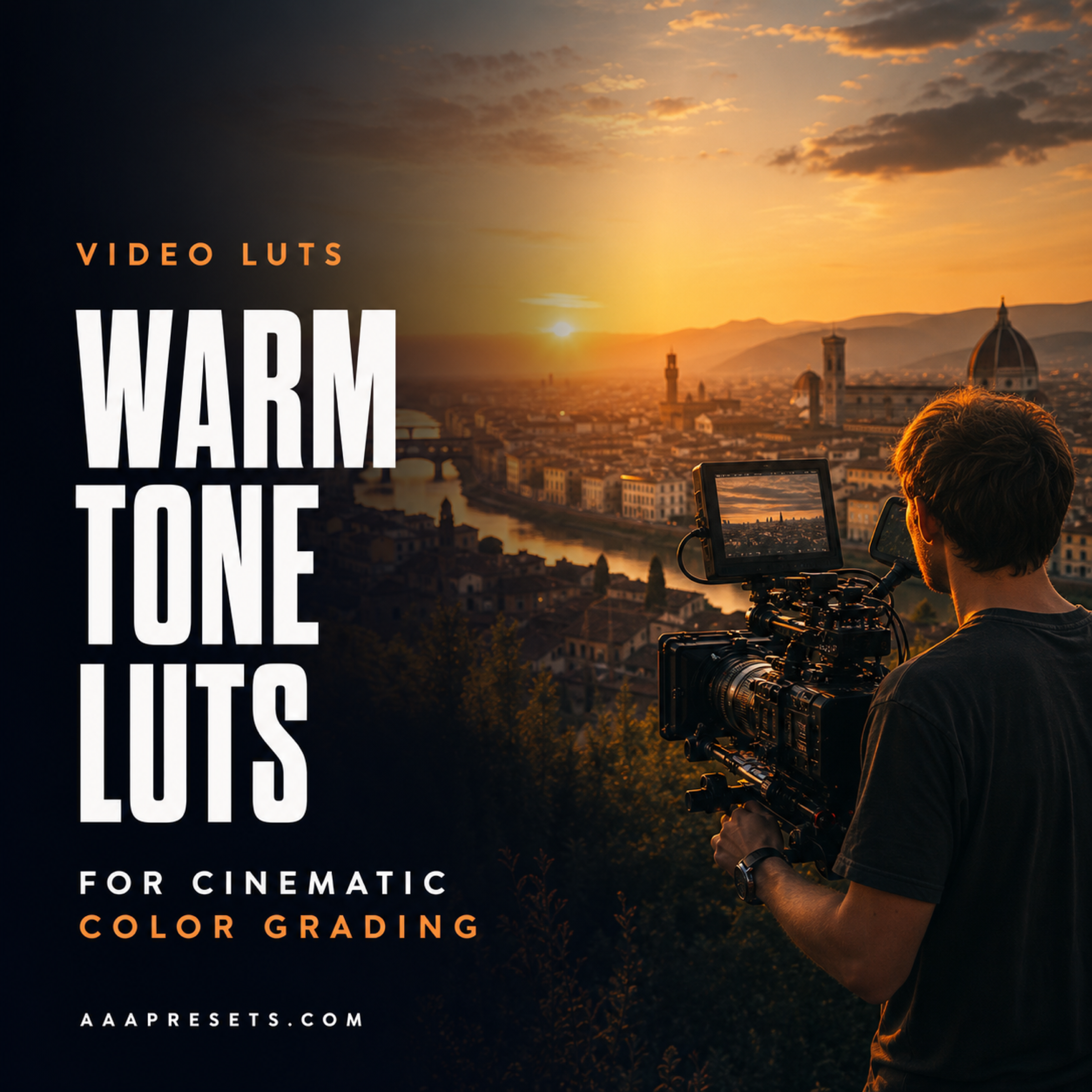 Warm Tone LUTs for Cinematic Color Grading