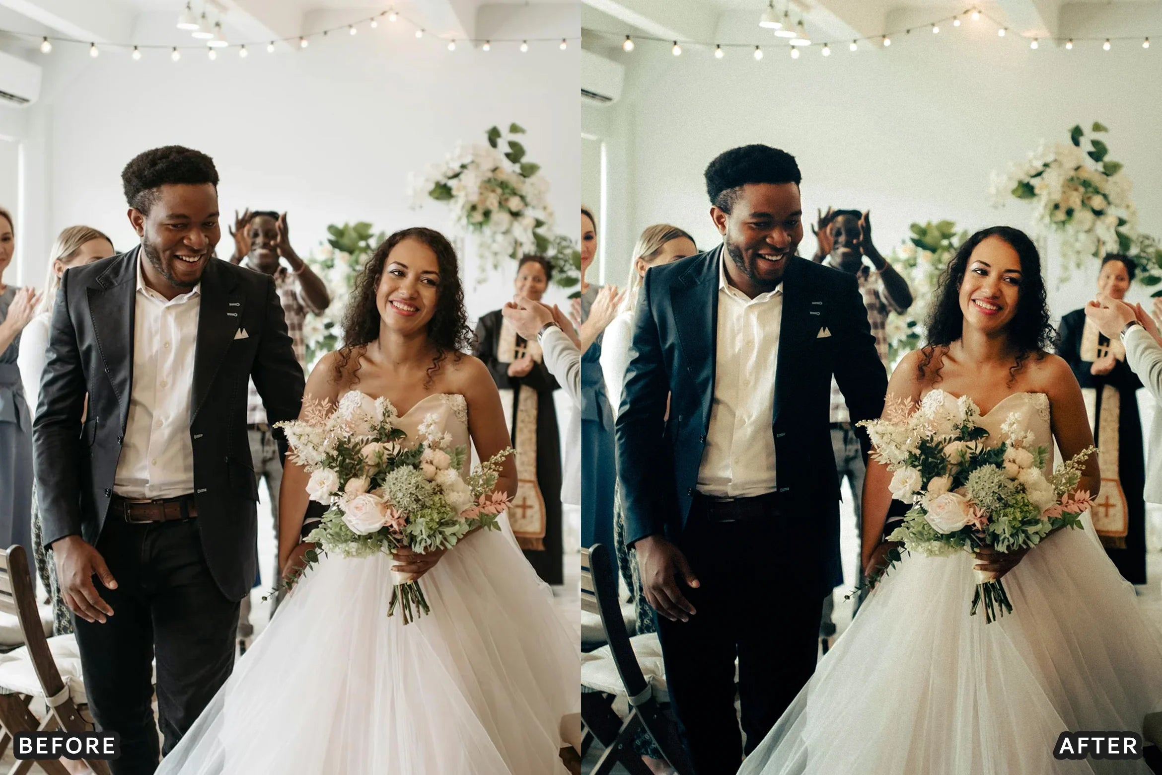 100+ AI-Optimized Cinematic Wedding Lightroom Presets Bundle