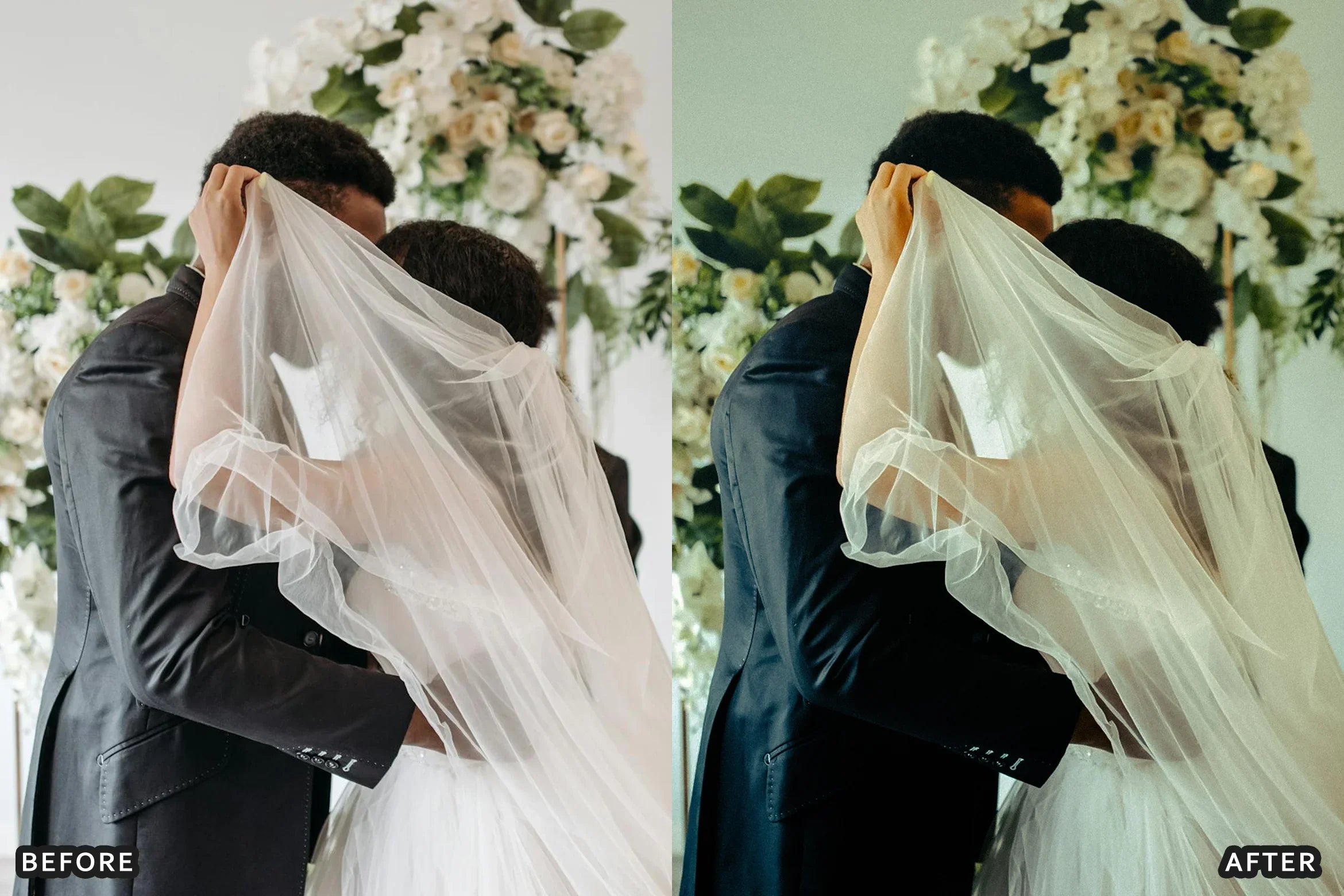 100+ AI-Optimized Cinematic Wedding Lightroom Presets Bundle