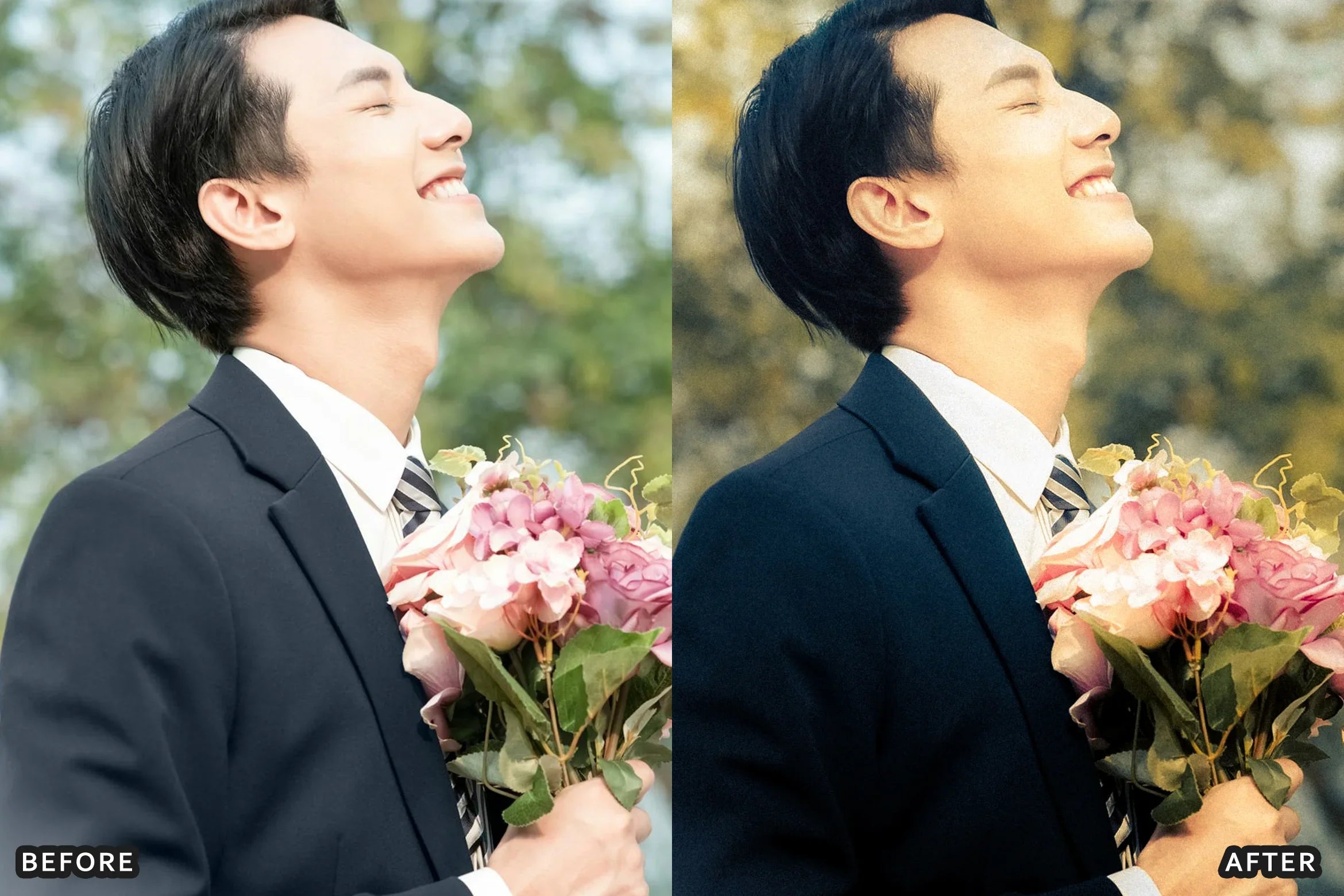 100+ AI-Optimized Cinematic Wedding Lightroom Presets Bundle