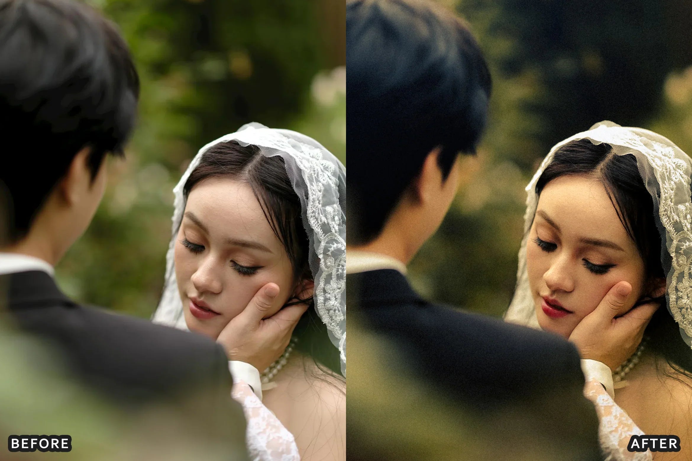 100+ AI-Optimized Cinematic Wedding Lightroom Presets Bundle