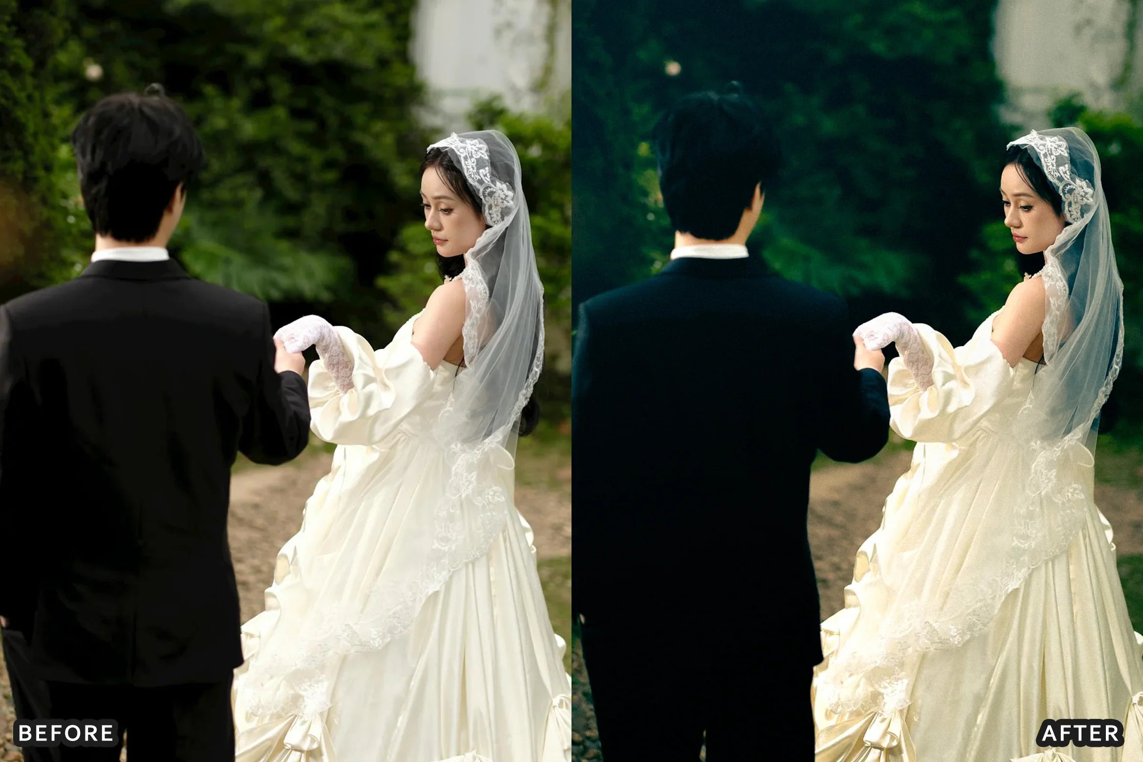 100+ AI-Optimized Cinematic Wedding Lightroom Presets Bundle