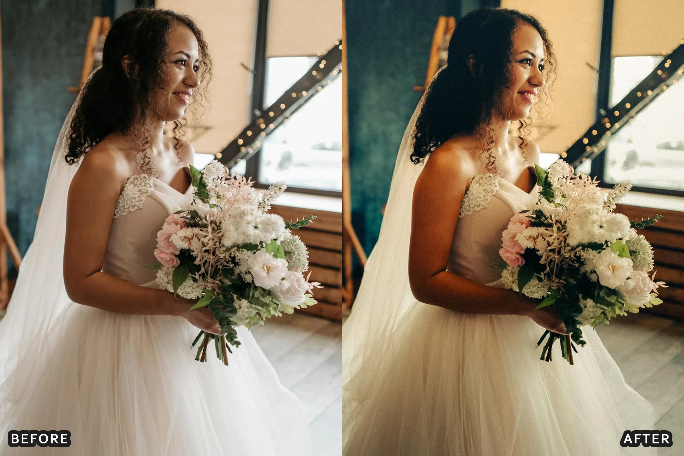 100+ AI-Optimized Cinematic Wedding Lightroom Presets Bundle