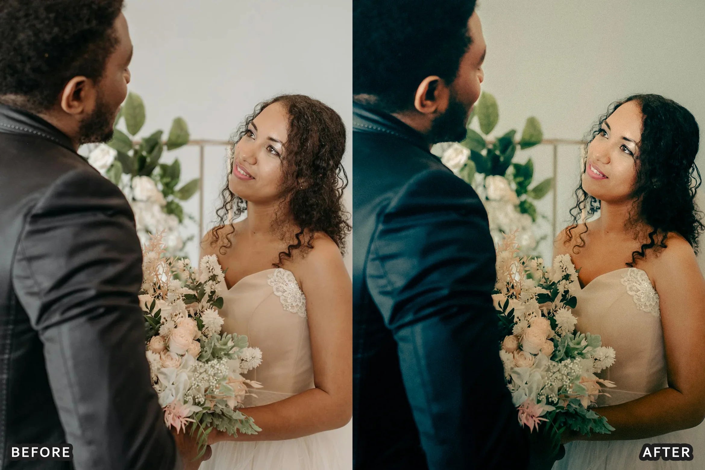 100+ AI-Optimized Cinematic Wedding Lightroom Presets Bundle