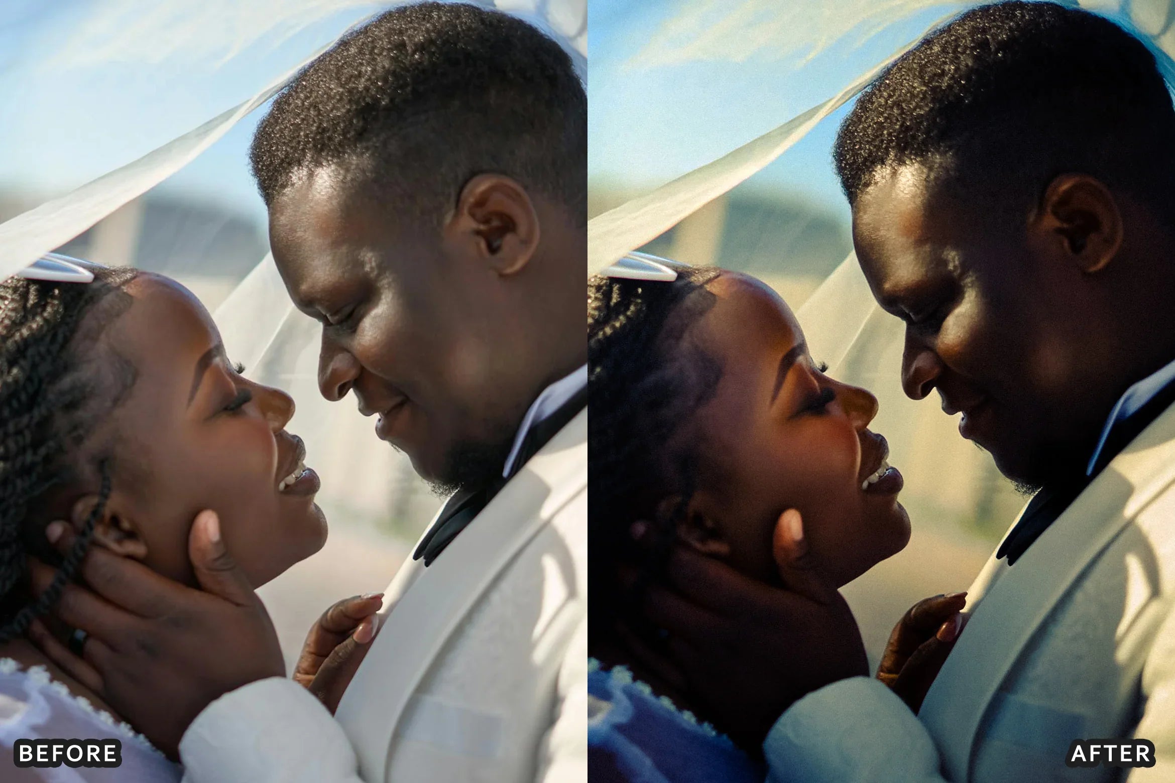 100+ AI-Optimized Cinematic Wedding Lightroom Presets Bundle