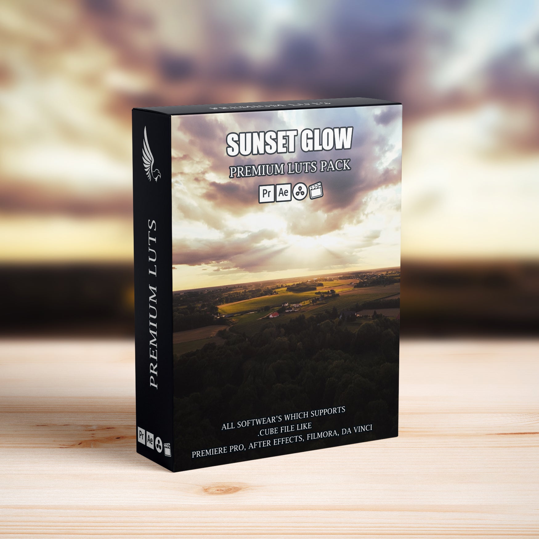 Cinematic Sunset Glow LUTs Pack - Video LUTs - by AAA Presets