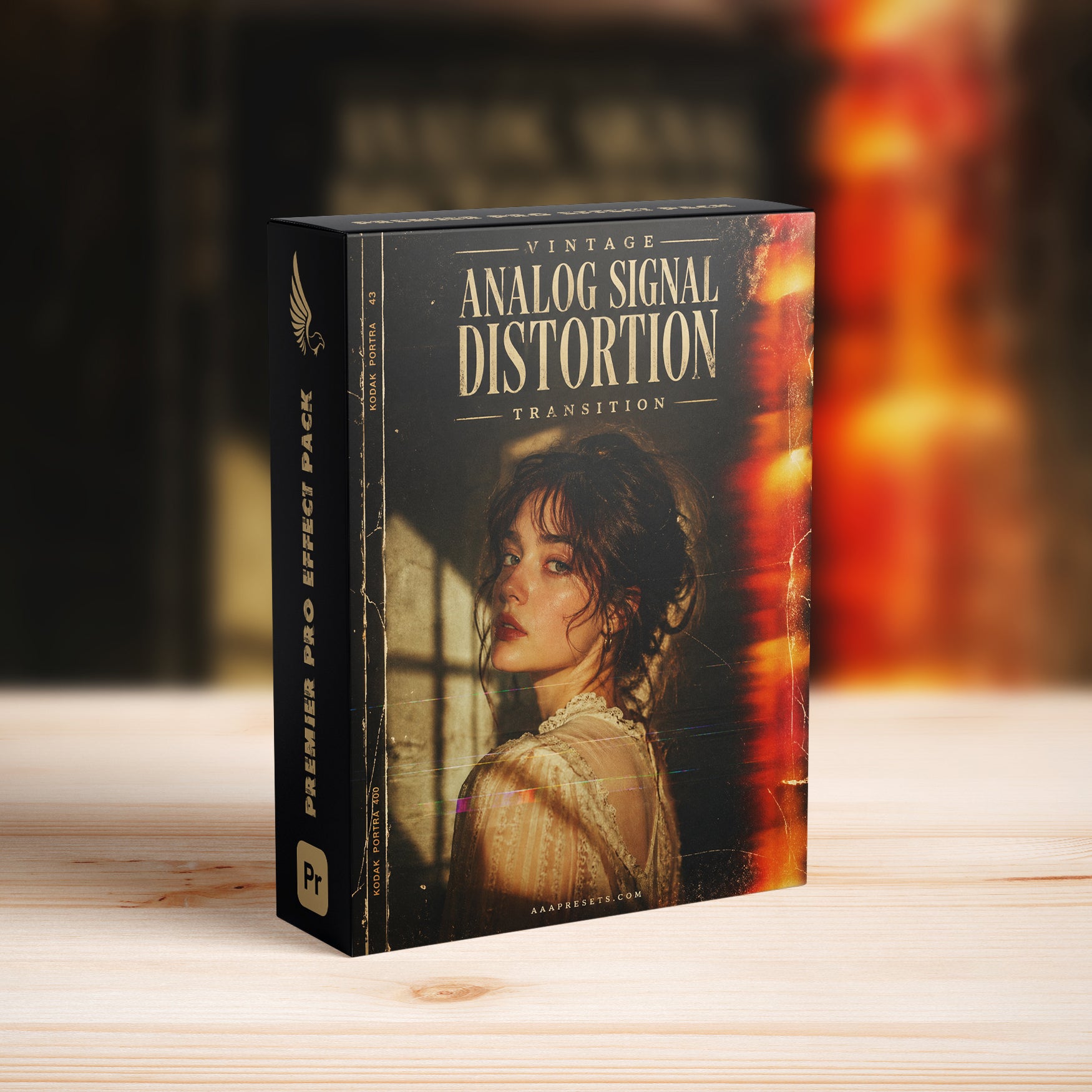 Vintage Analog Signal Interference Transitions for Premiere Pro 4K Only