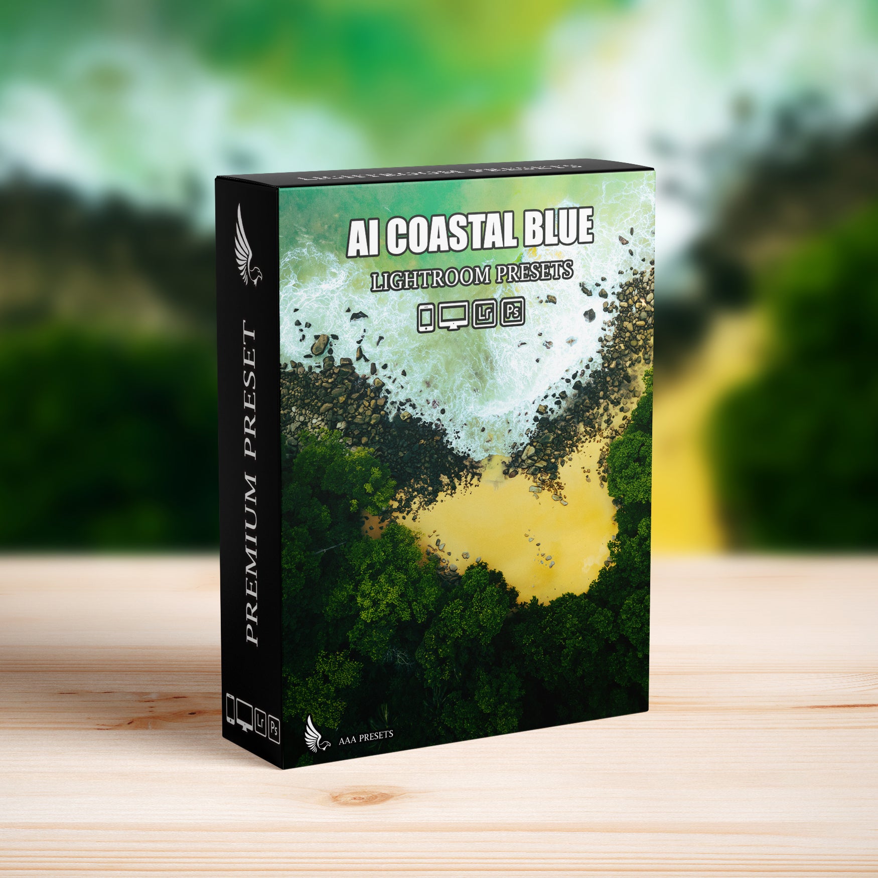 AI-Optimized Coastal Blue Lightroom Presets