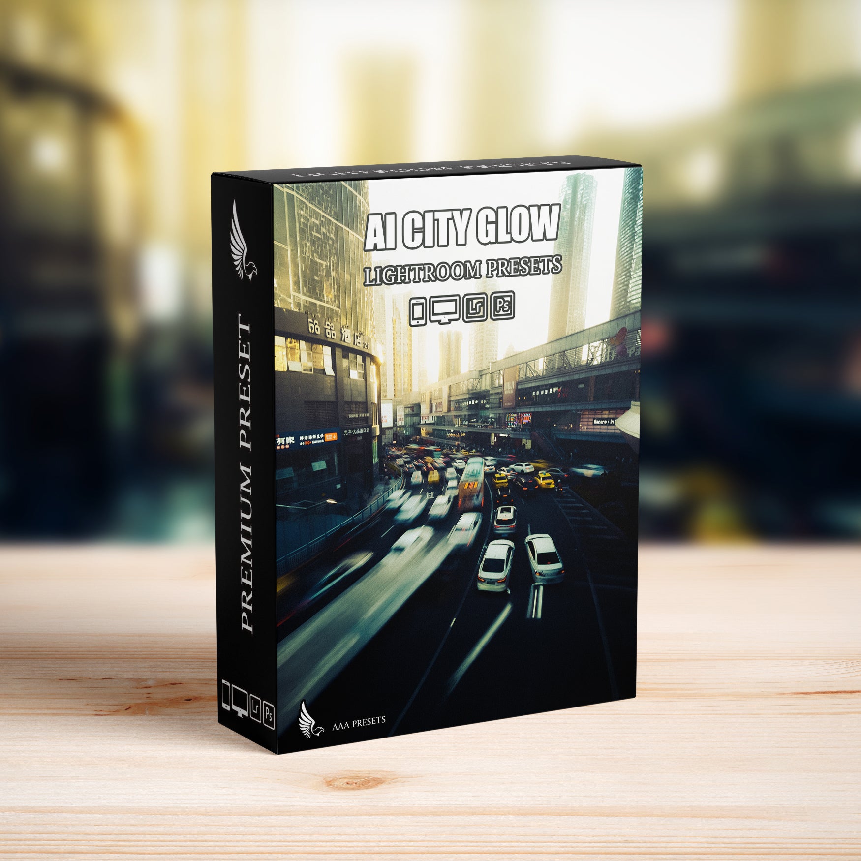 AI-Optimized Cinematic City Glow Lightroom Presets