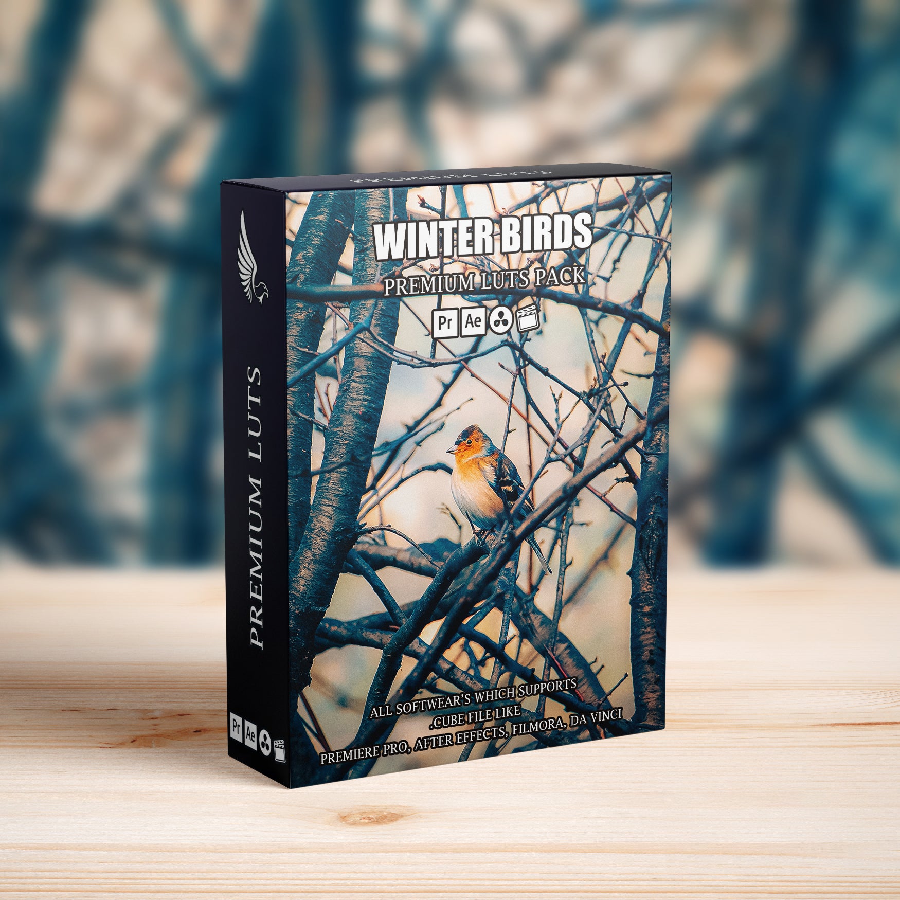 Cinematic Winter Birds LUTs Pack