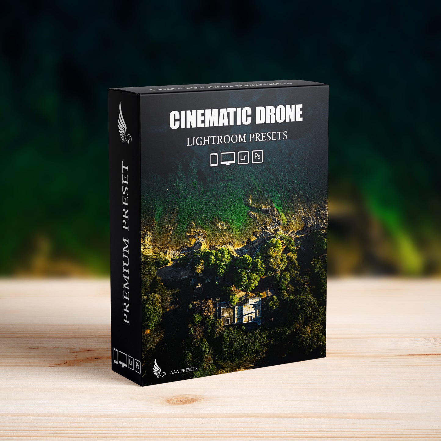 Cinematic Drone Aerial Lightroom Presets