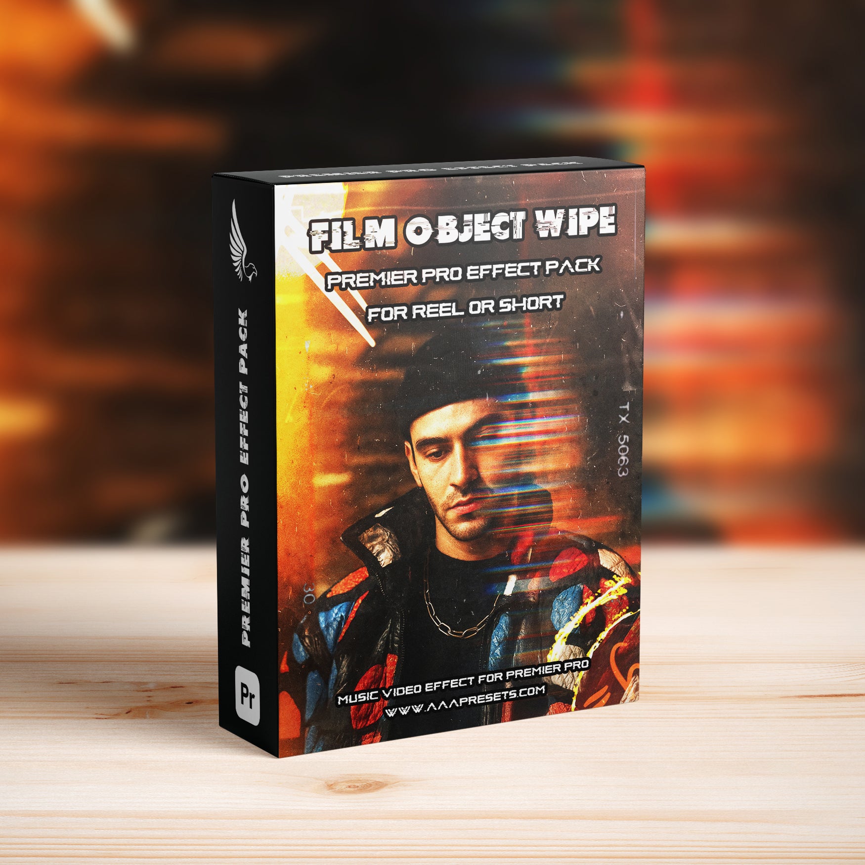 Vintage Film Object Wipe Transitions for Premiere Pro